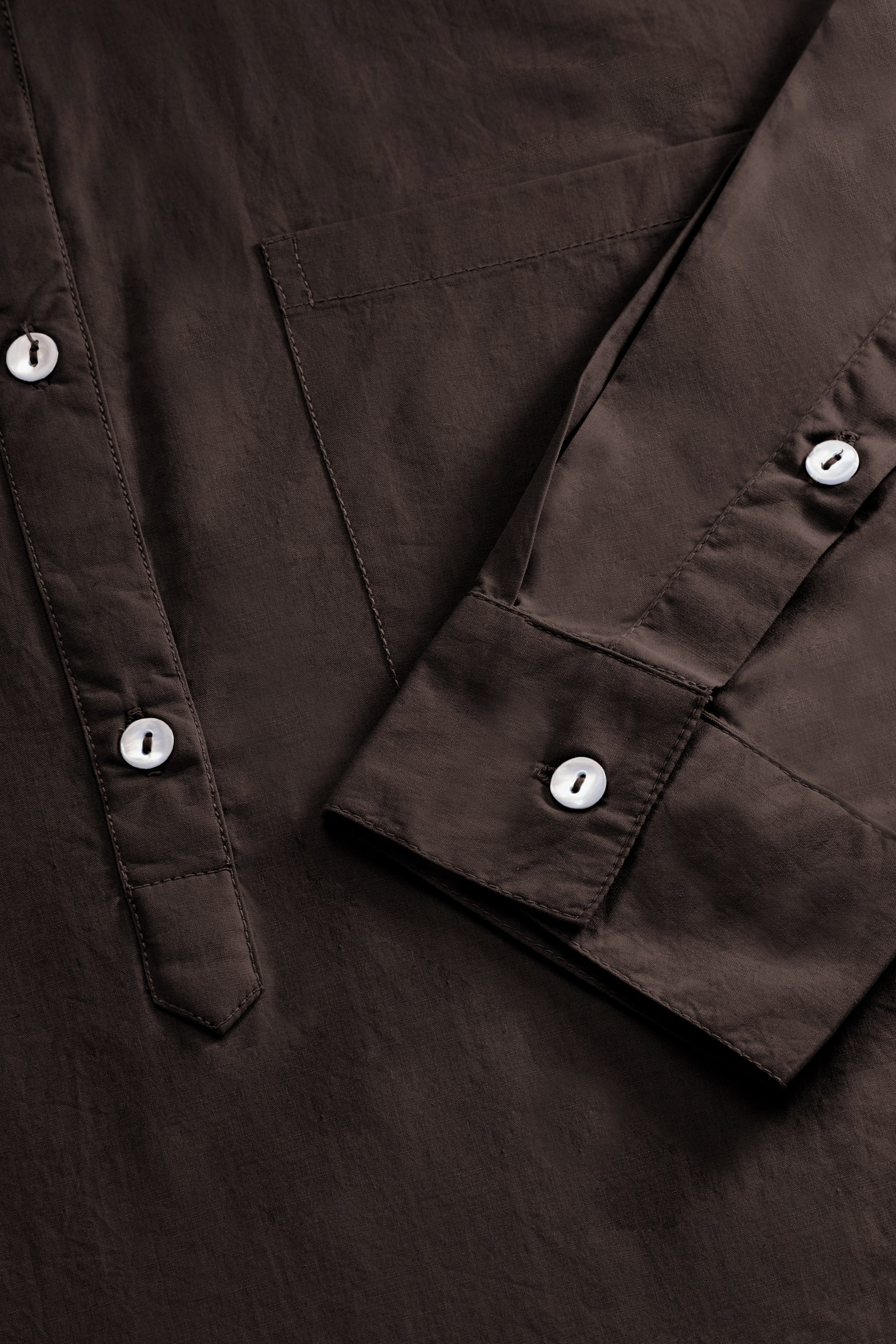 Skall Studio Agnes shirt Shirt Dark brown