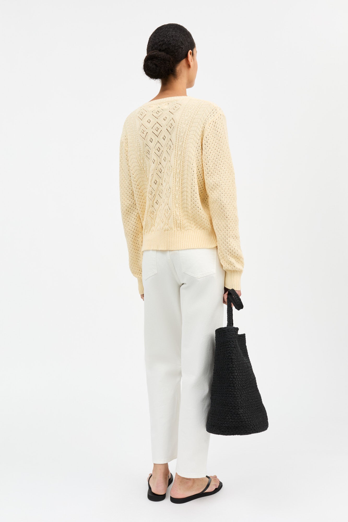 Skall Studio Alexa cardigan Cardigan Pastel yellow