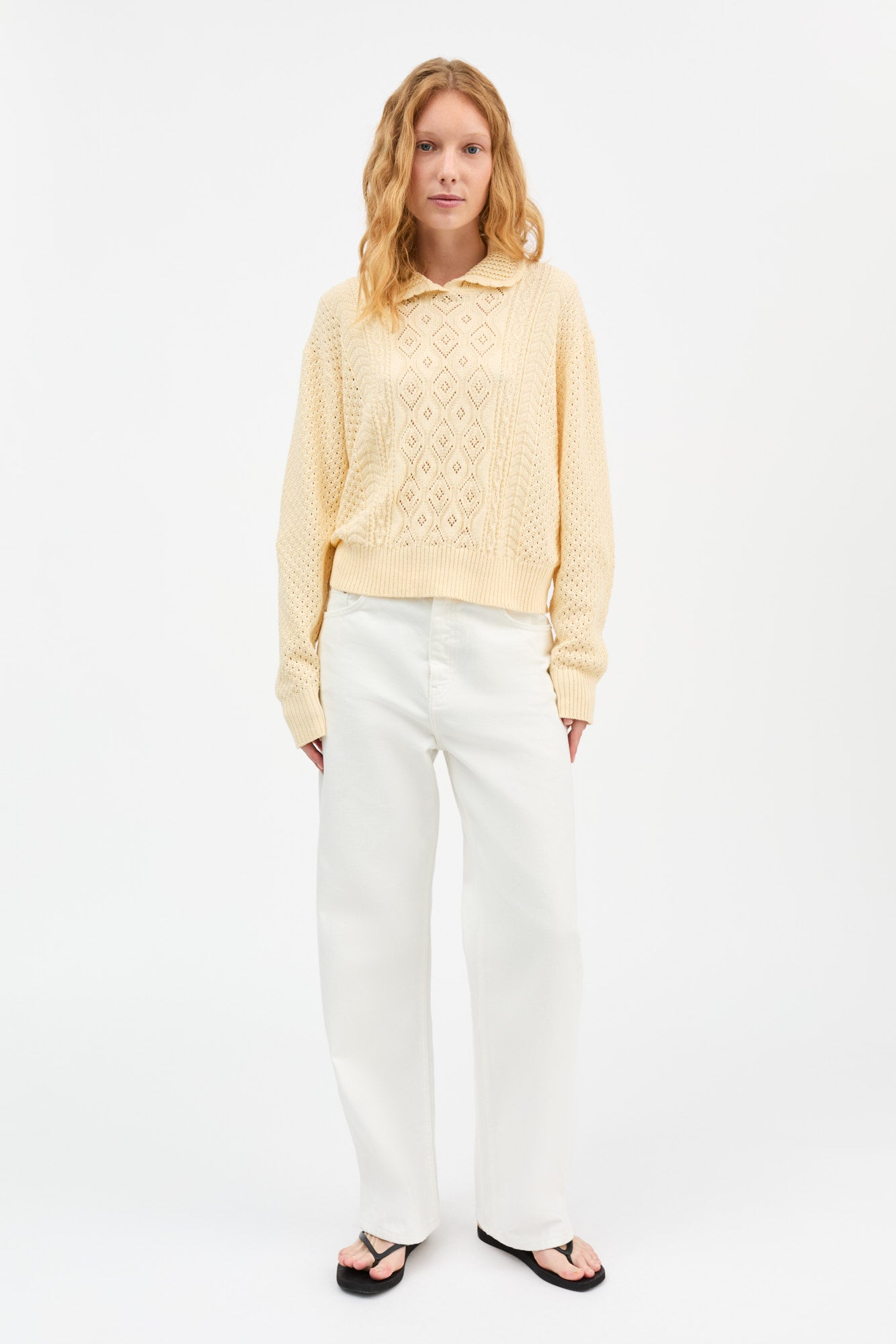 Skall Studio Alexa jumper Jumper Pastel yellow