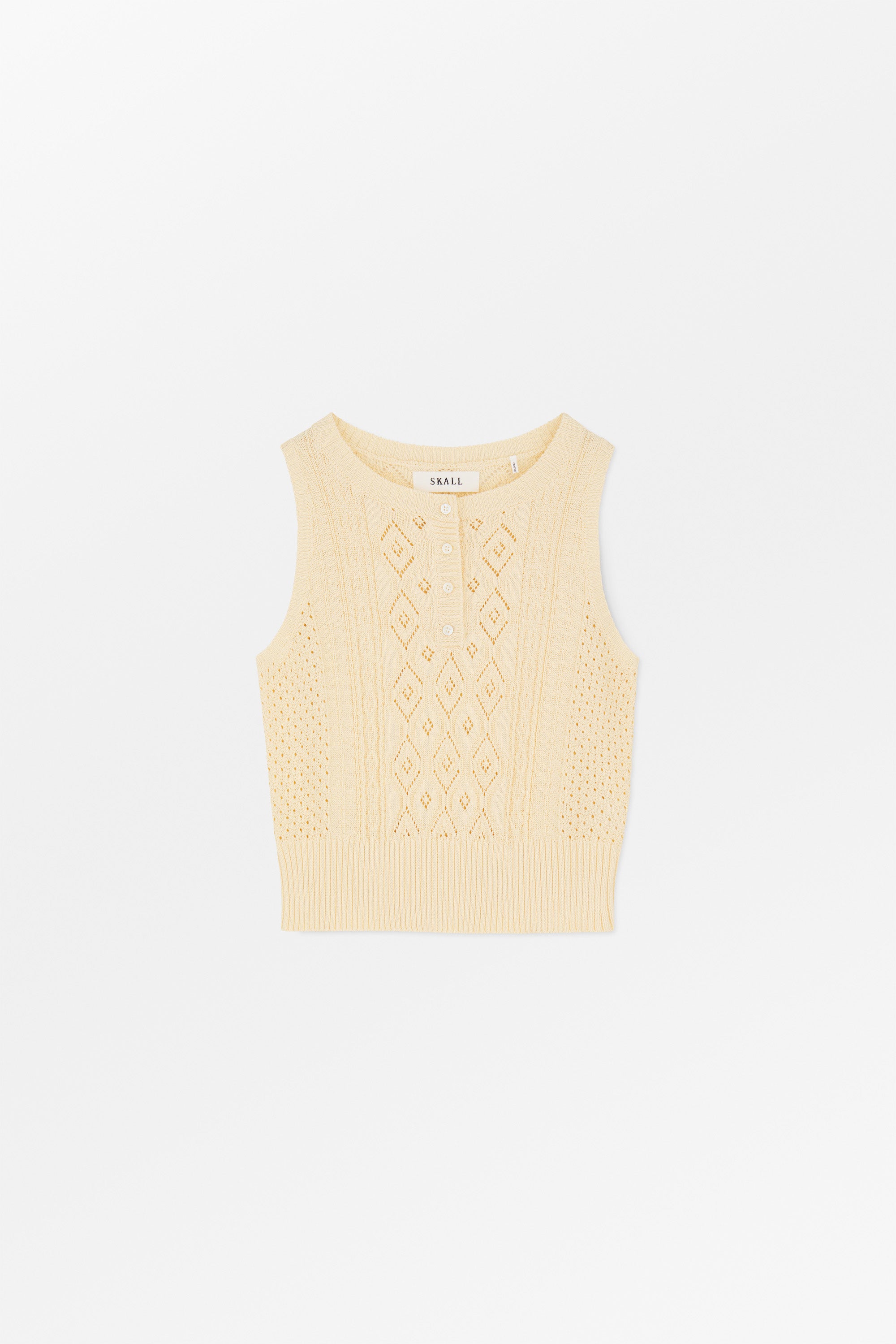 Skall Studio Alexa top Top Pastel yellow