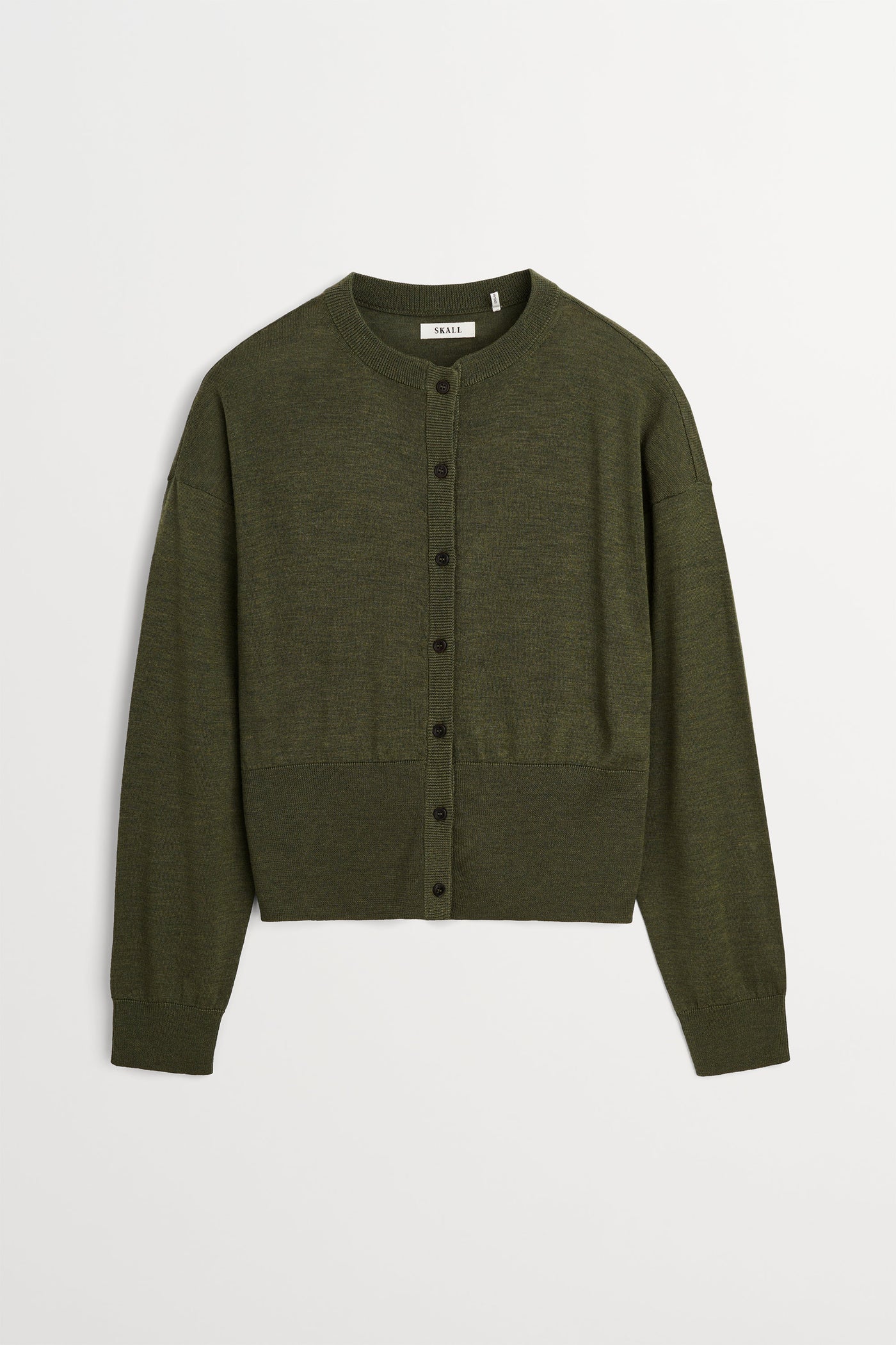 Skall Studio Amara cardigan Cardigan Green mélange