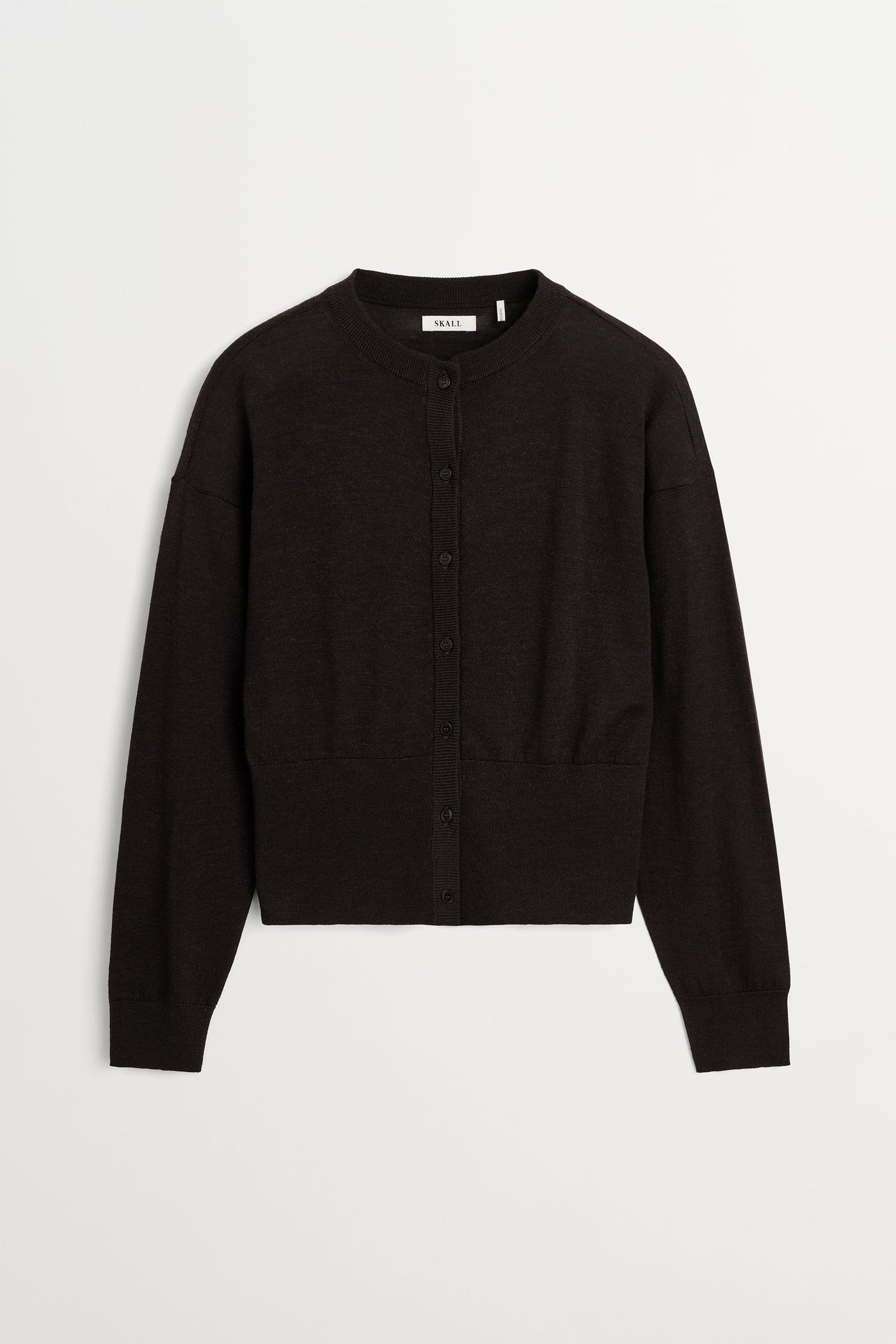 Skall Studio Amara cardigan Cardigan Dark brown