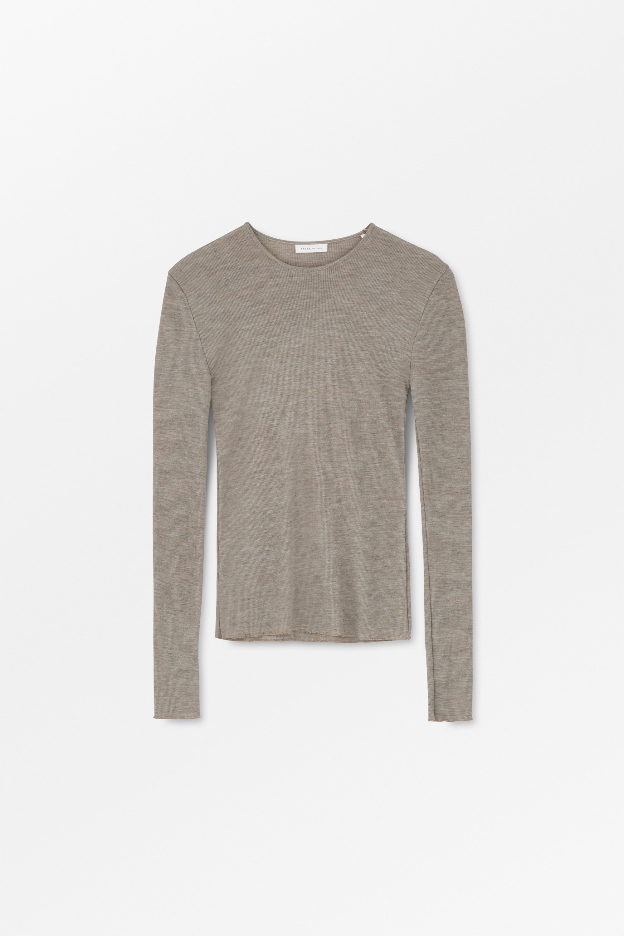 Skall Studio Amy O-neck blouse Blouse Brown