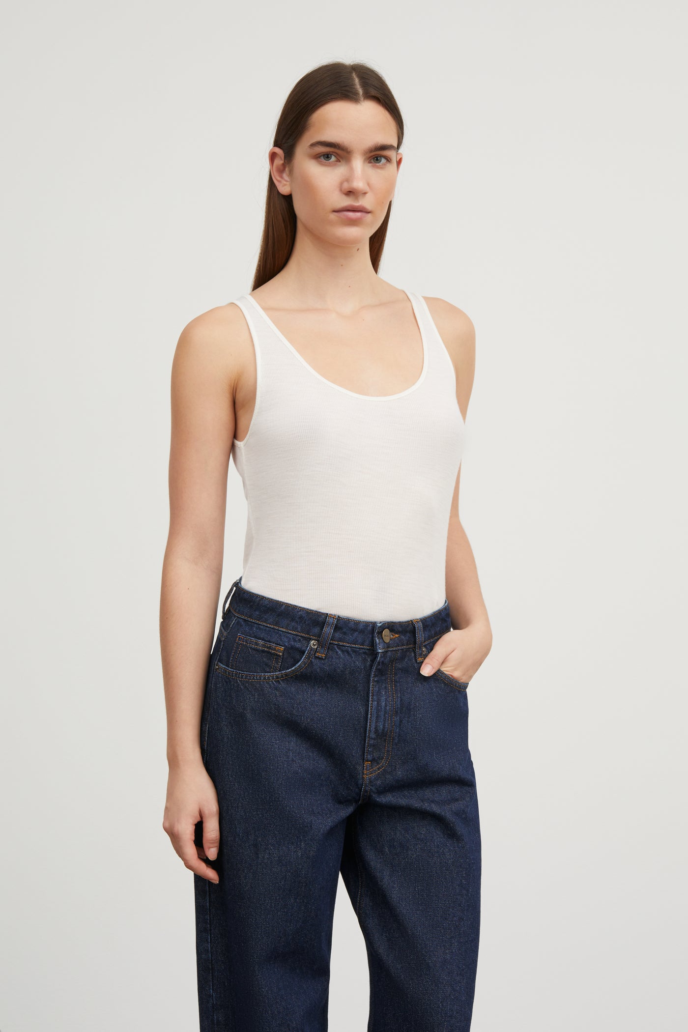 Skall Studio Amy Top Top Off white