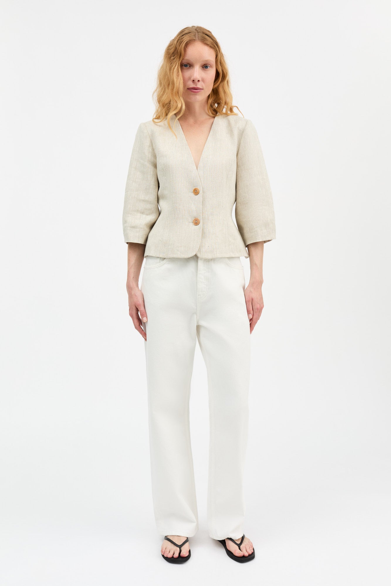 Skall Studio Belleville blazer Blazer Light linen