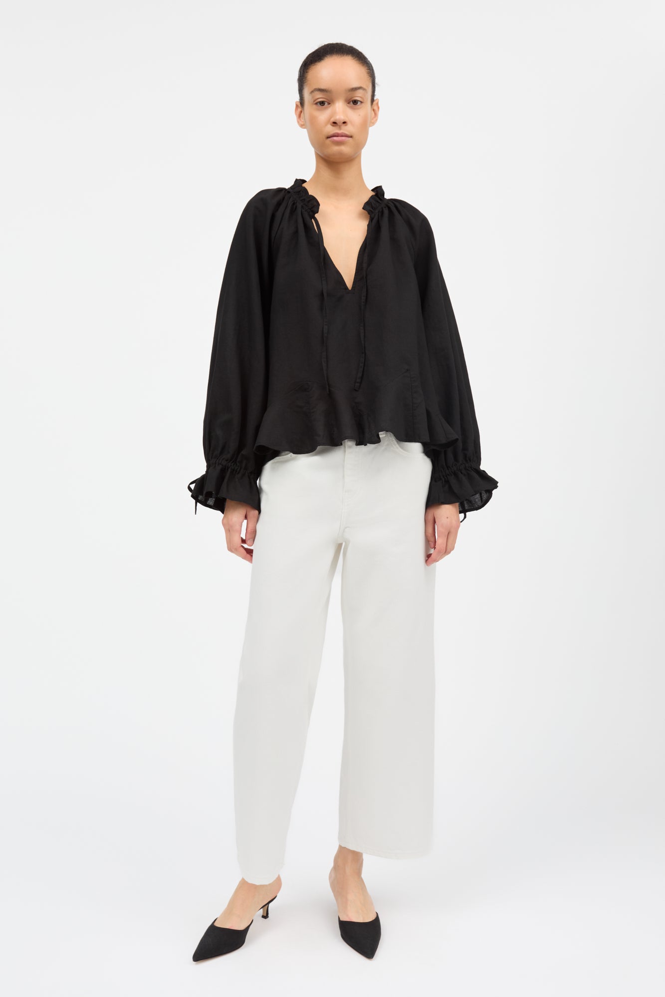 Skall Studio Benedette blouse Blouse Black