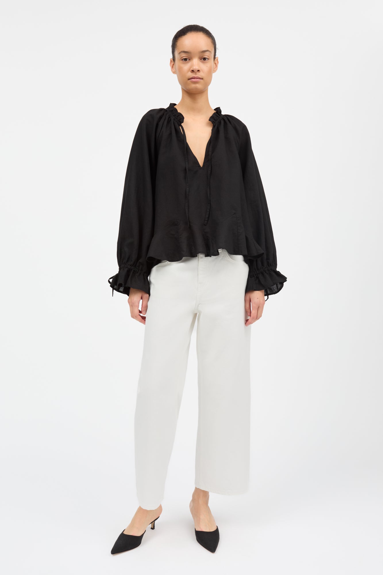 Skall Studio Benedette blouse Blouse Black