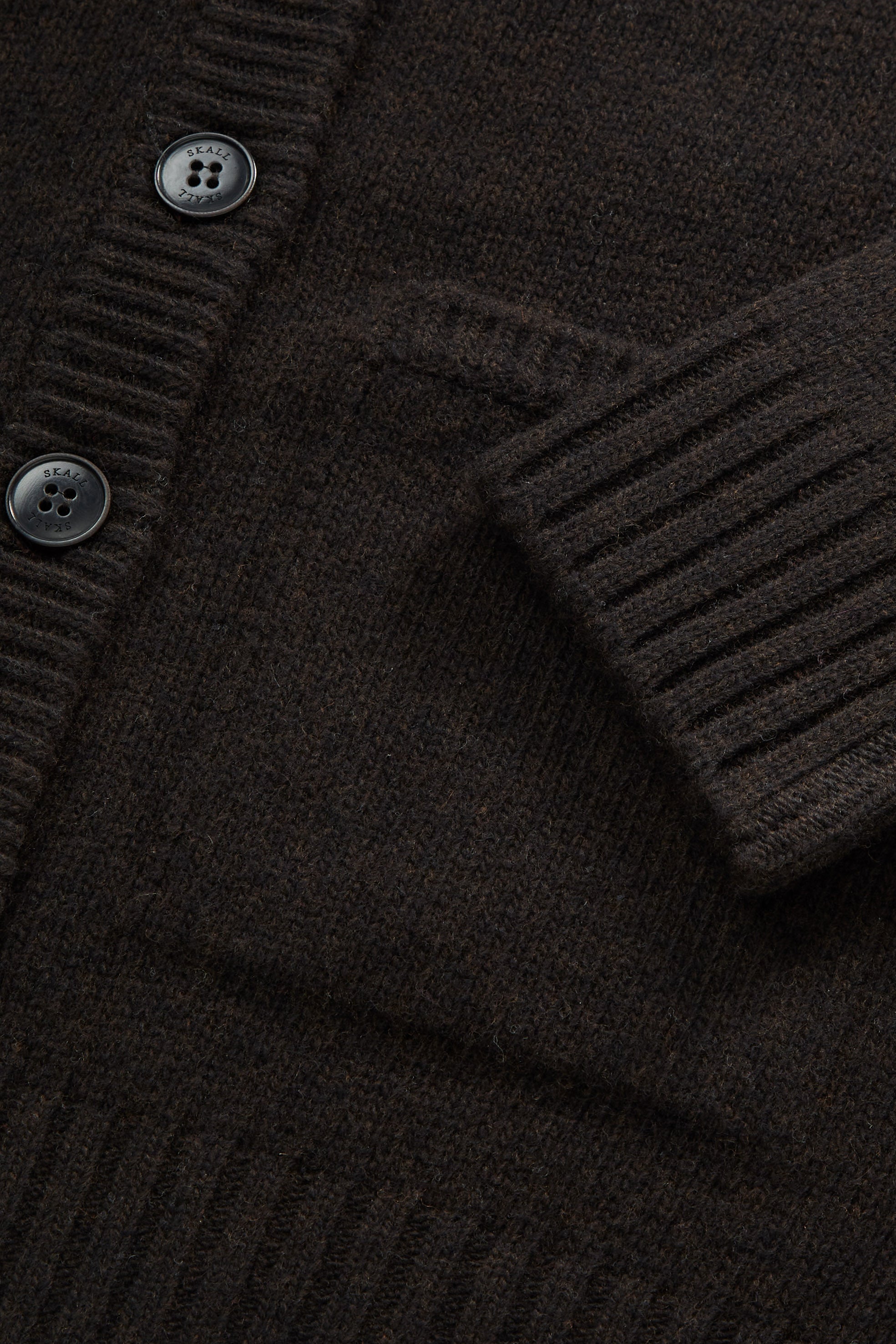 Skall Studio Beti cardigan Cardigan Deep brown