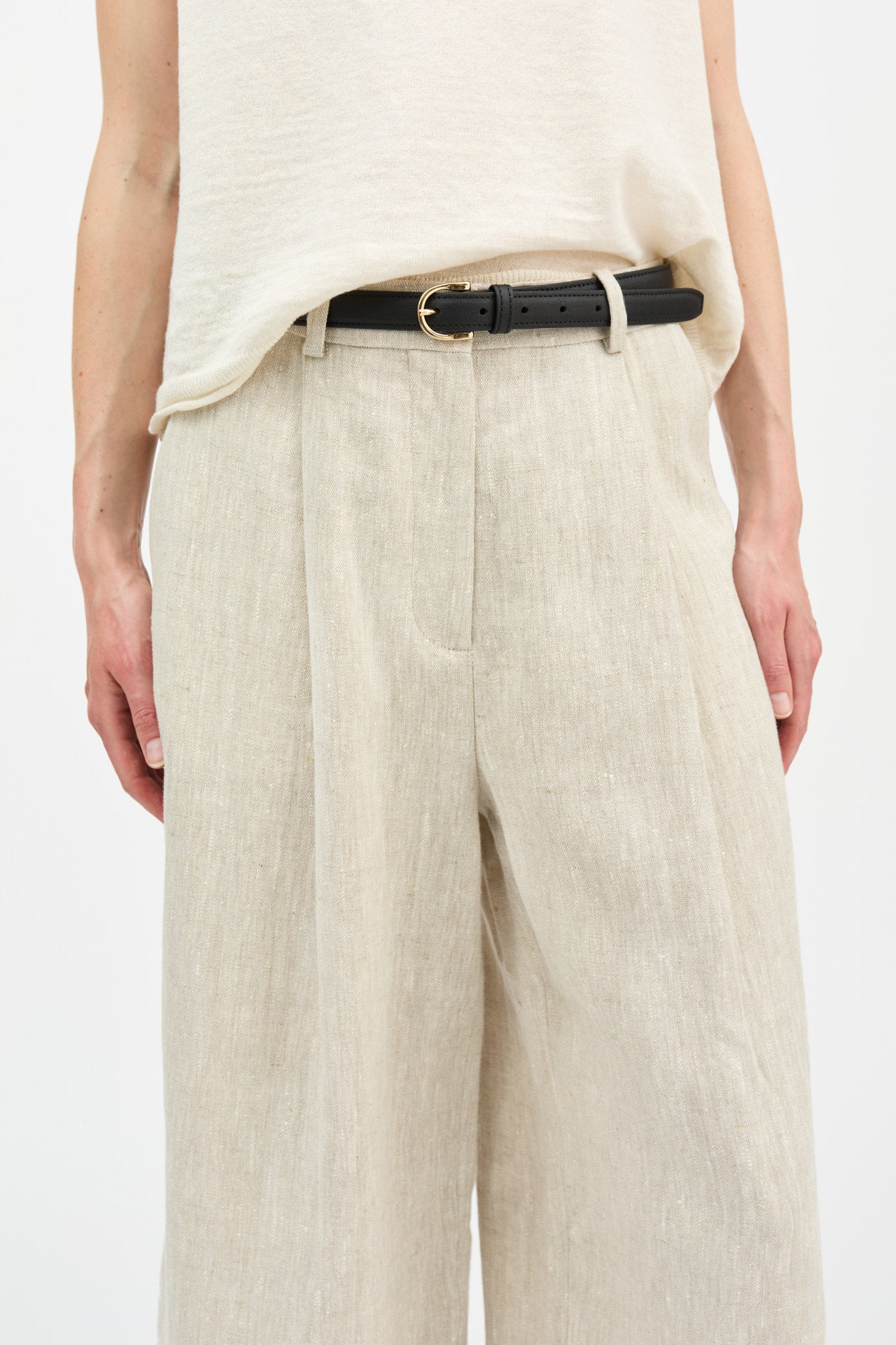 Skall Studio Bob trousers Trousers Light linen