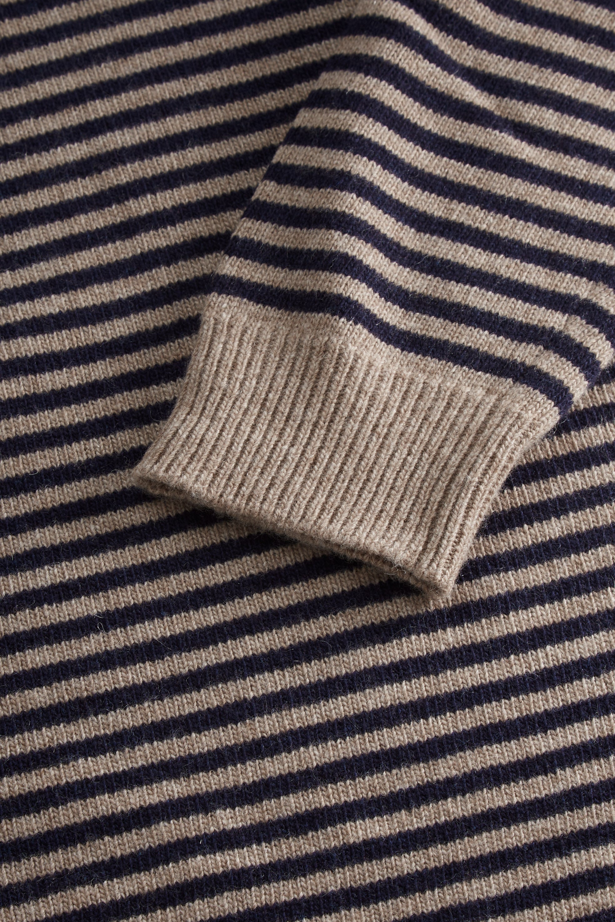 Skall Studio Cameron jumper Jumper Brown/Navy stripe