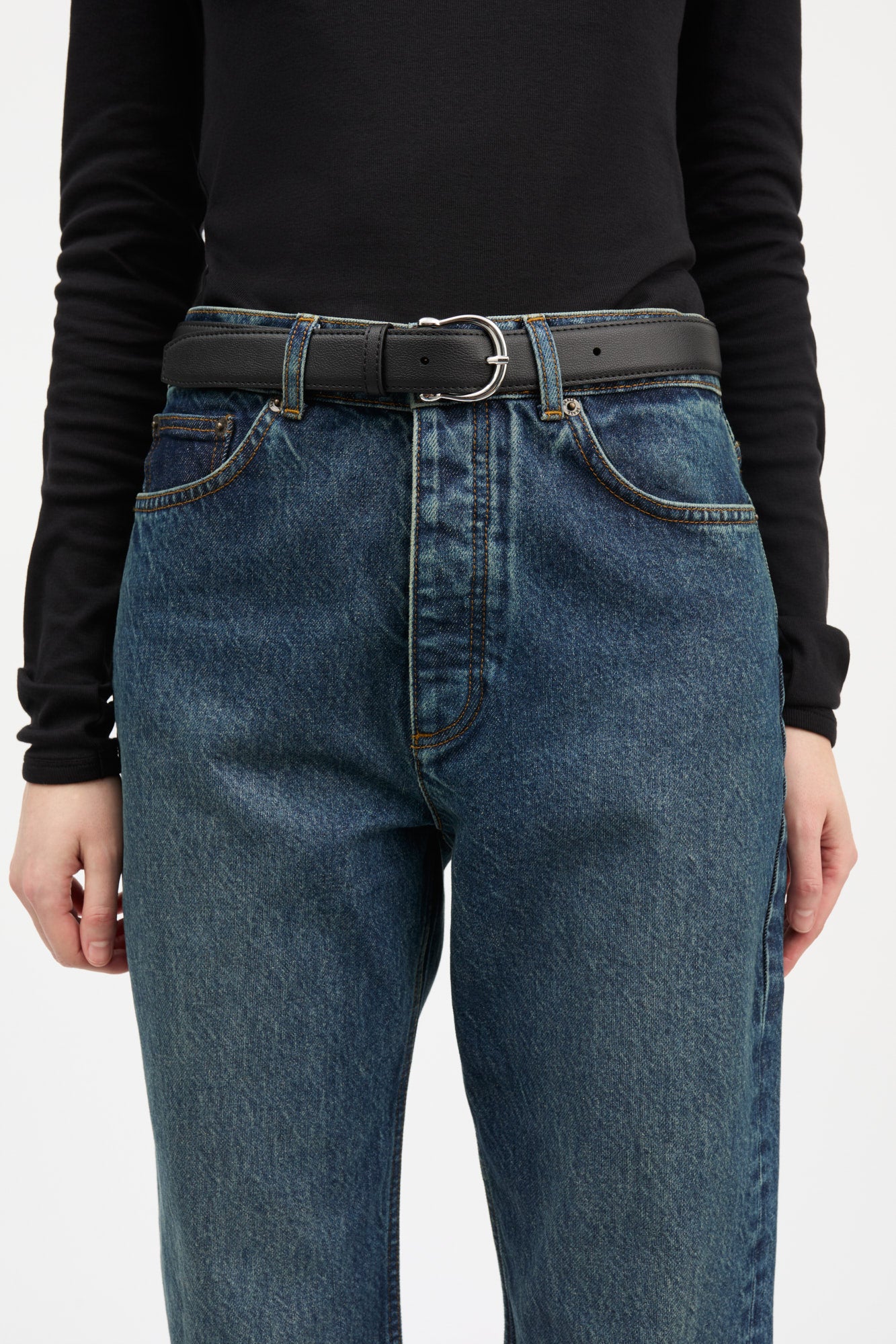 Skall Studio Casual belt Belt Black