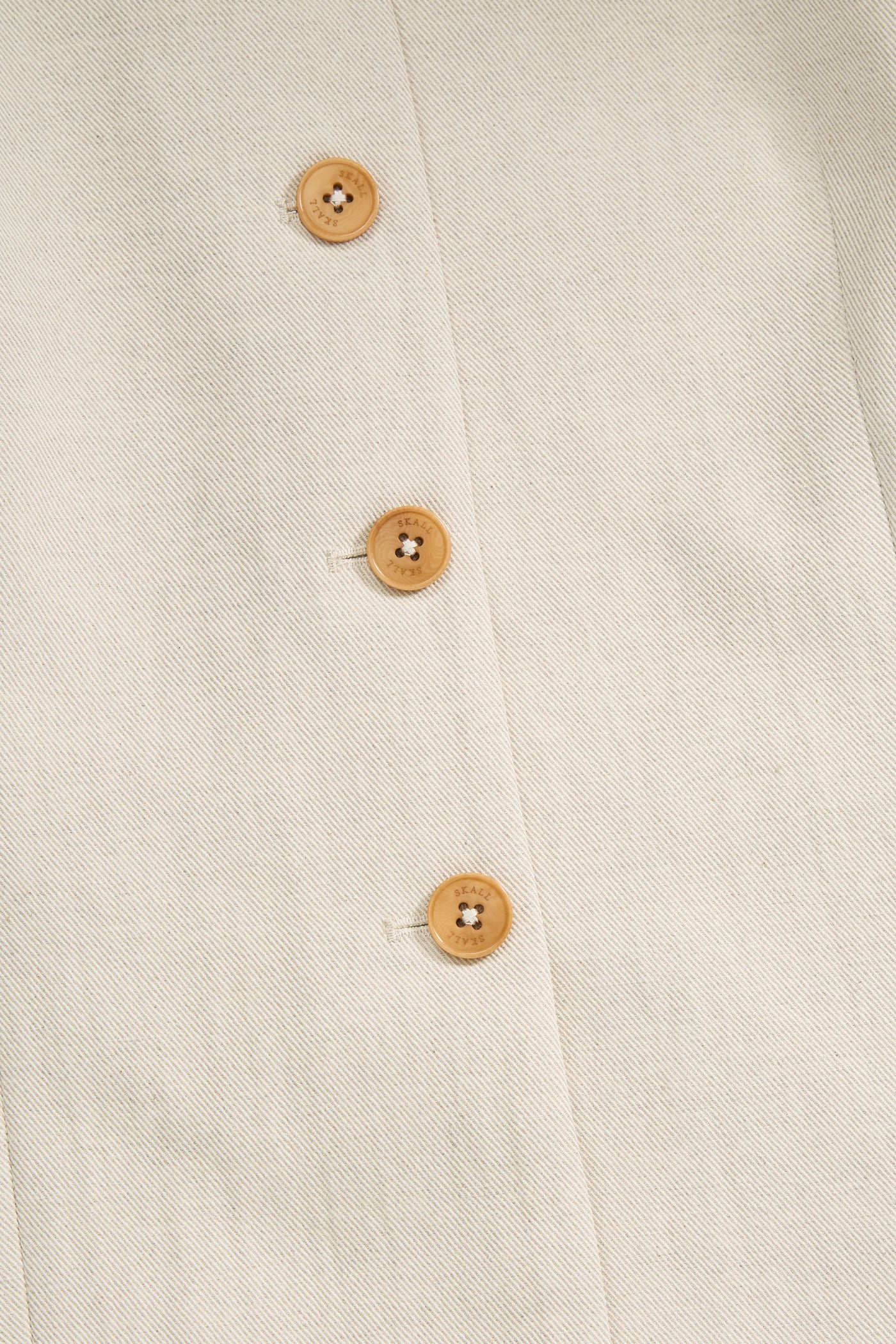 Skall Studio Clementine waistcoat Waistcoat Natural