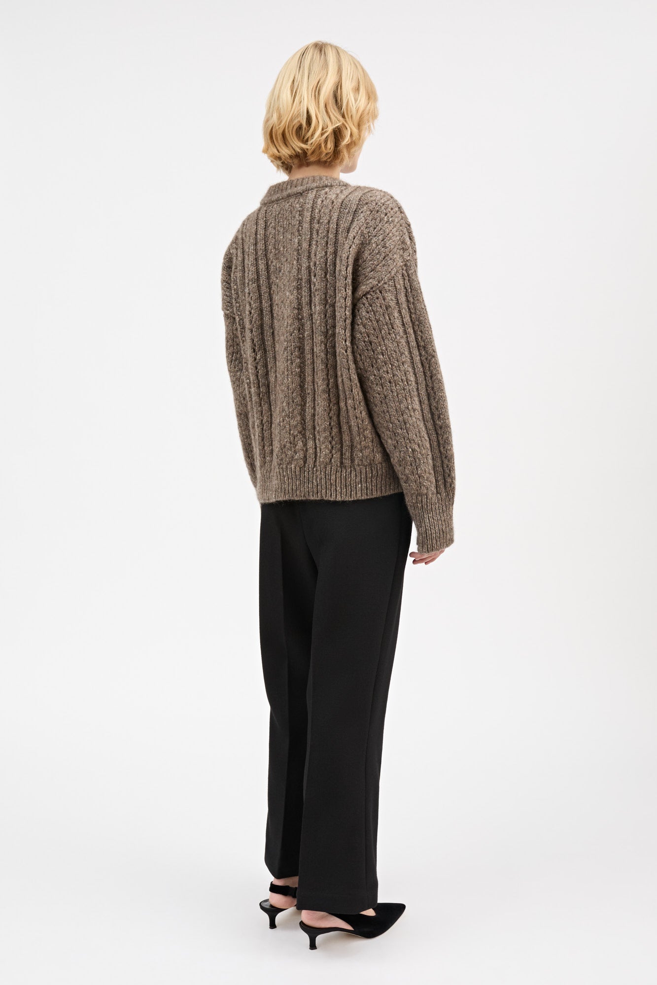 Skall Studio Dagmar cardigan Cardigan Light brown