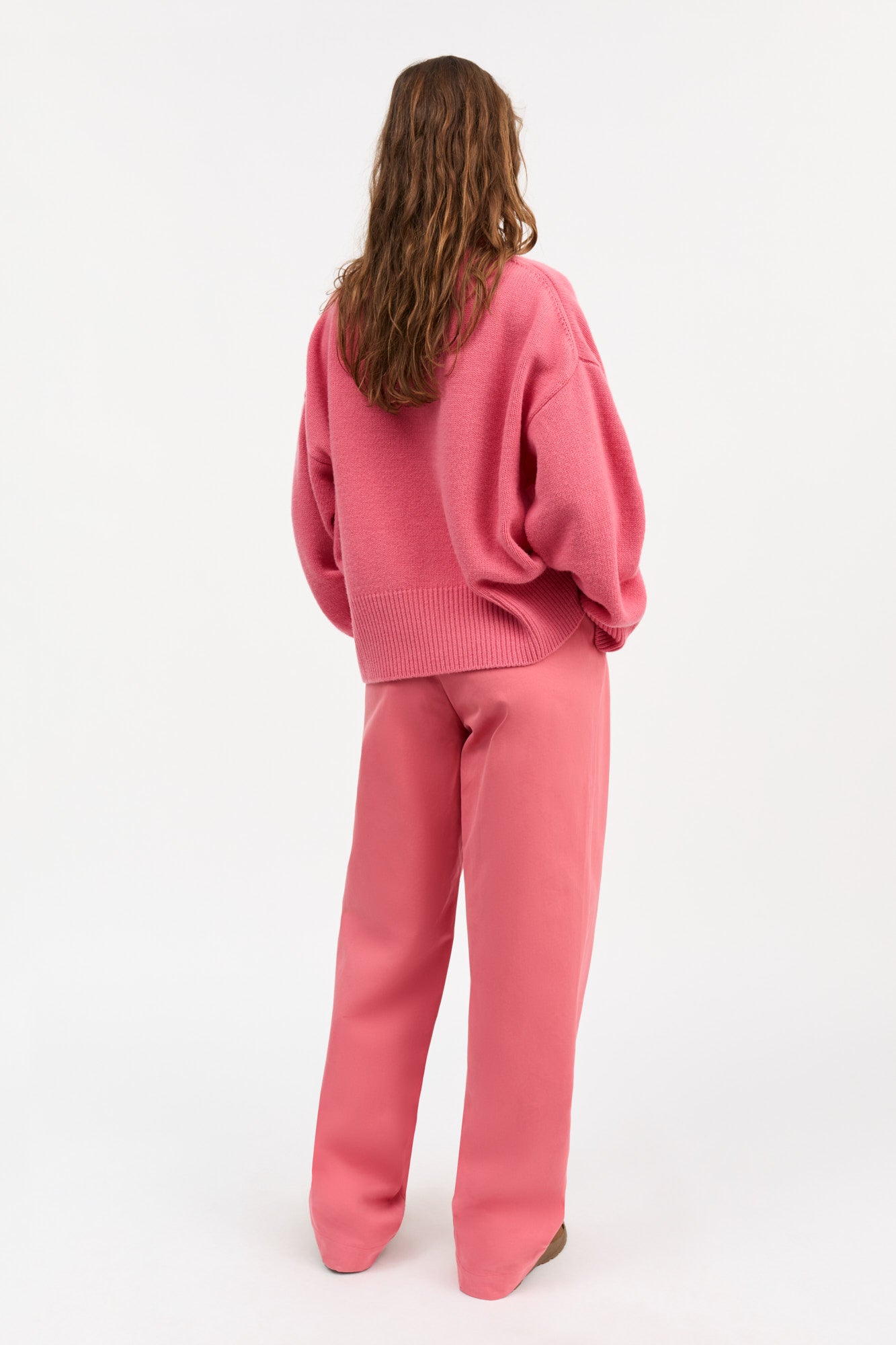 Skall Studio Dean V-neck jumper Jumper Hot pink