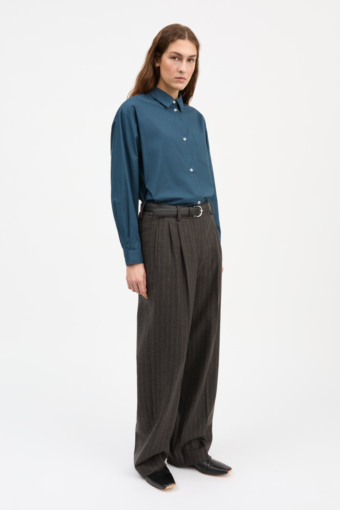 Skall Studio Edgar shirt Shirt Midnight blue