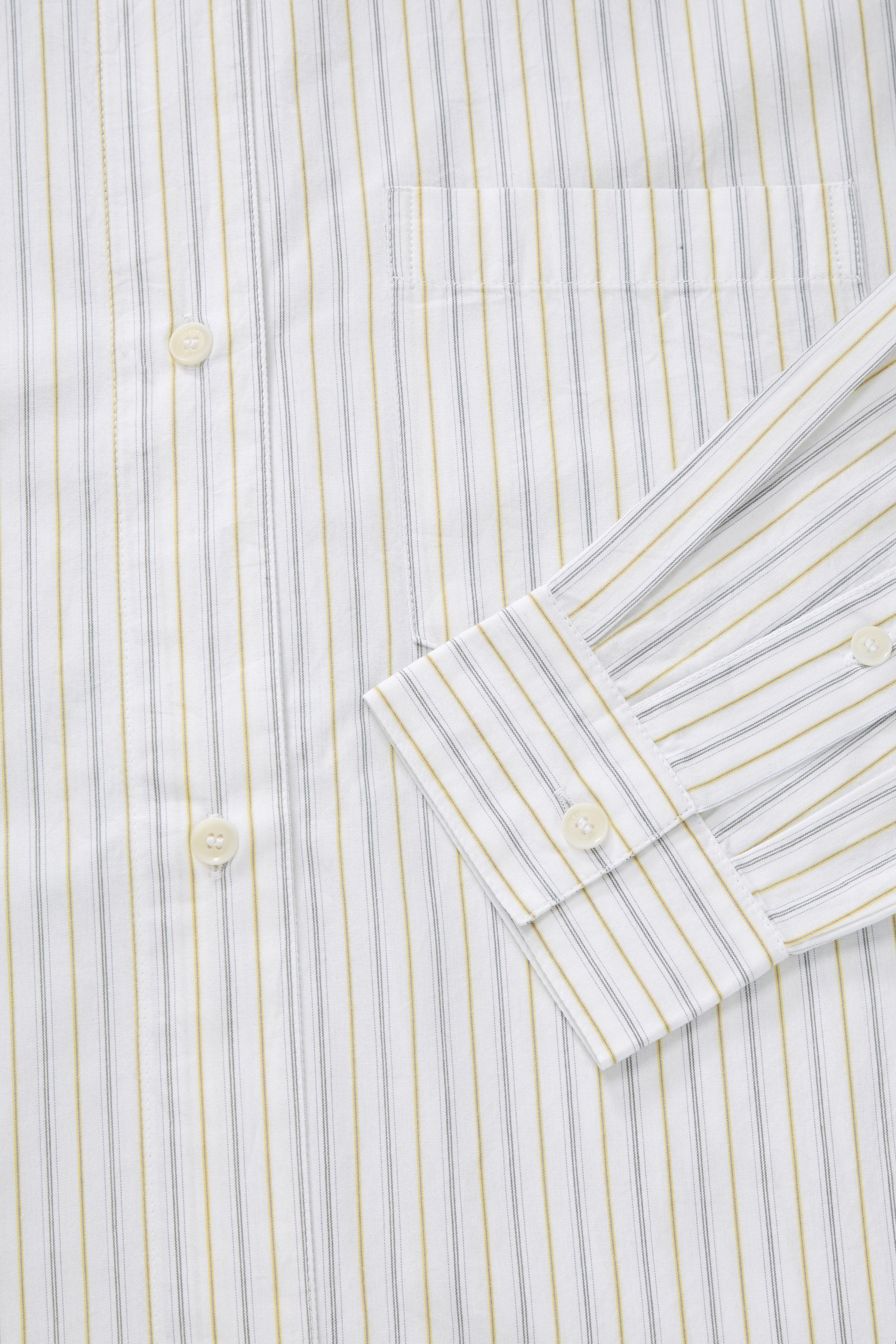 Skall Studio Edgar shirt Shirt Yellow/Blue stripe