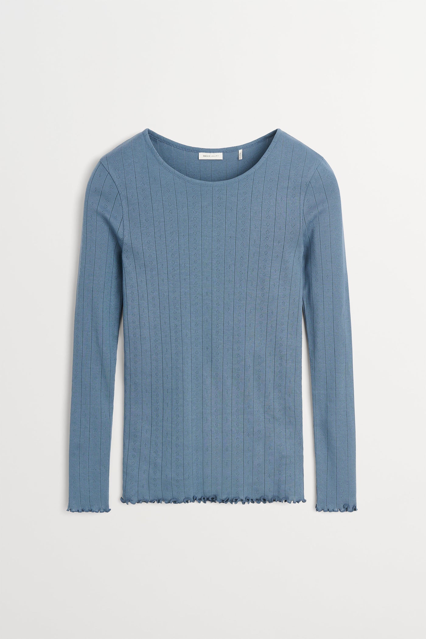 Skall Studio Edie blouse Tee Faded blue
