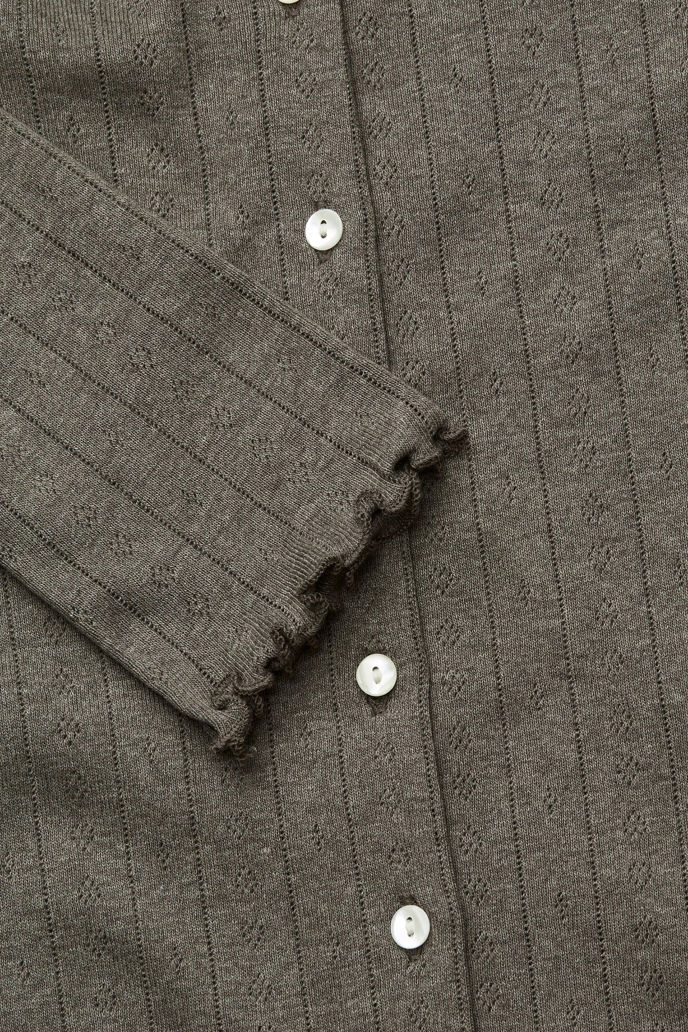 Skall Studio Edie cardigan Cardigan Brown mélange