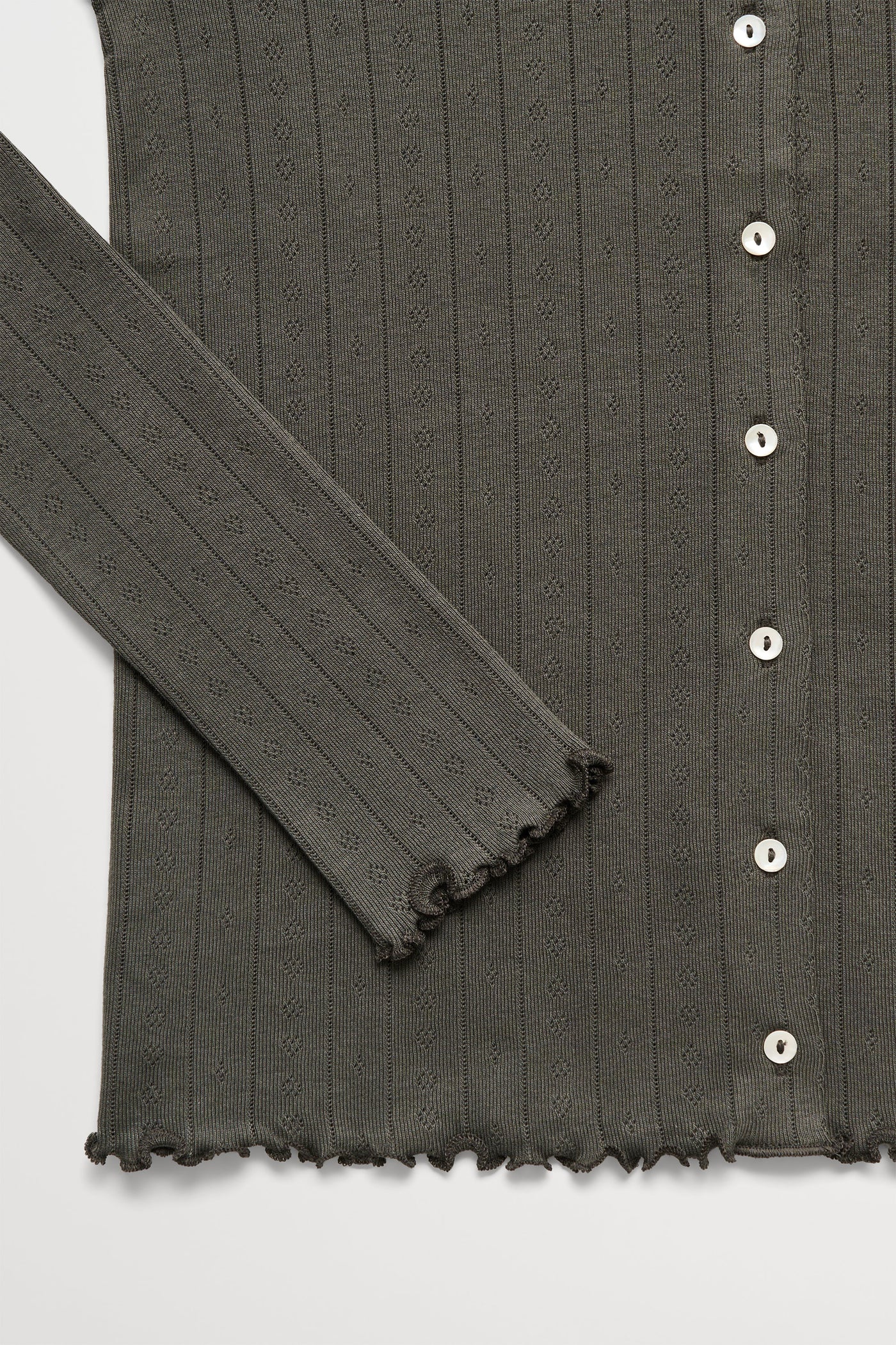 Skall Studio Edie cardigan Cardigan Dark green