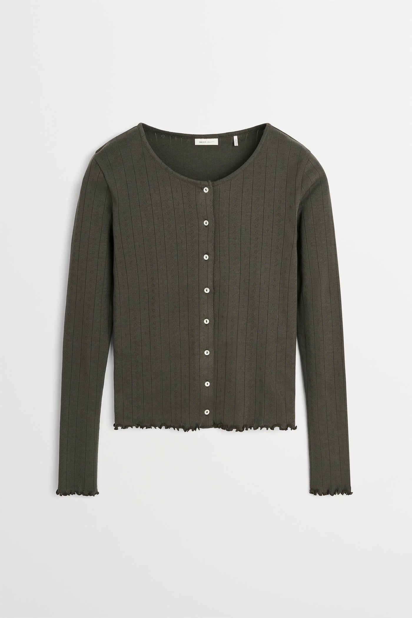 Skall Studio Edie cardigan Cardigan Dark green