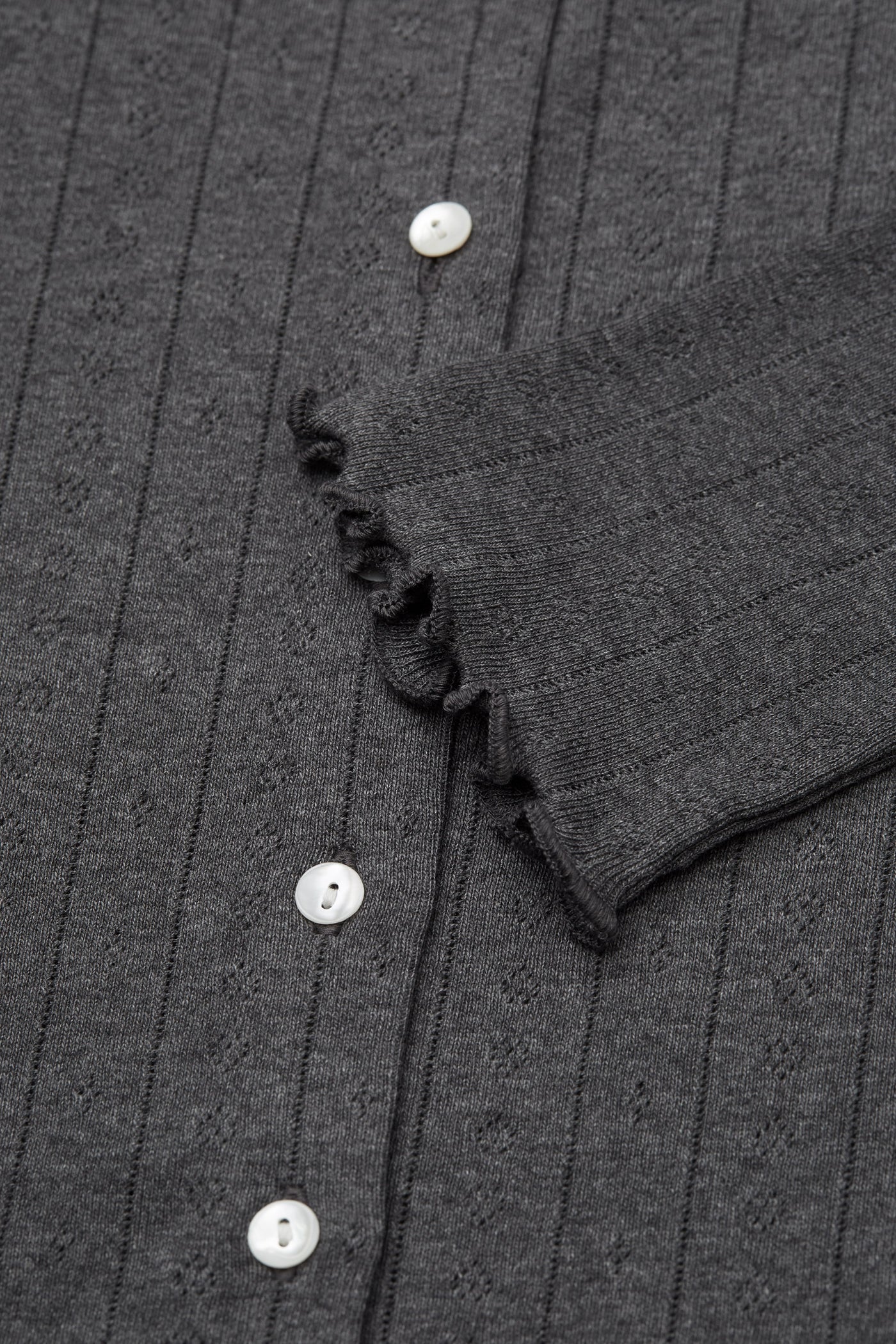 Skall Studio Edie cardigan Cardigan Dark grey melange