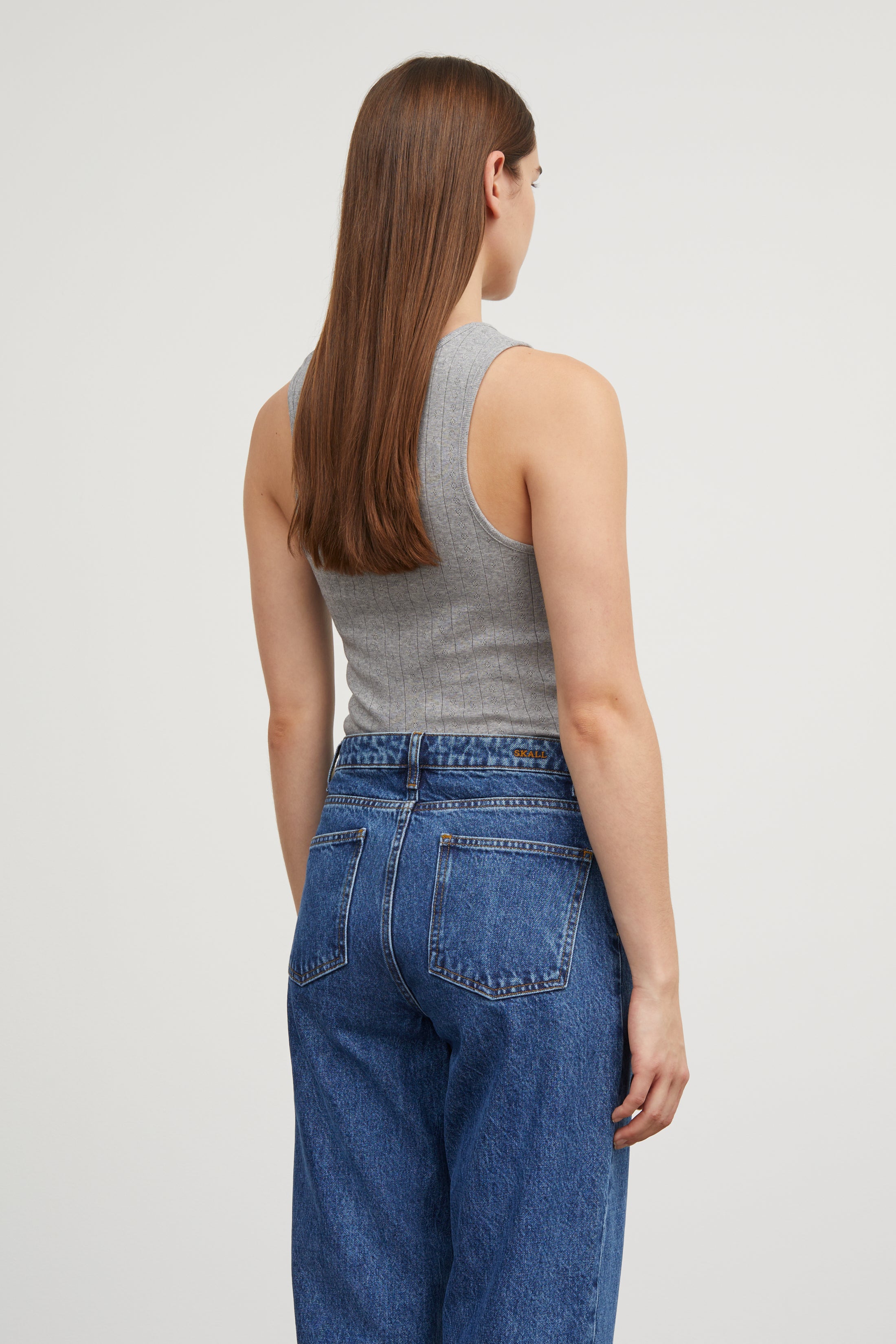 Skall Studio Edie tank top Tank top Grey melange