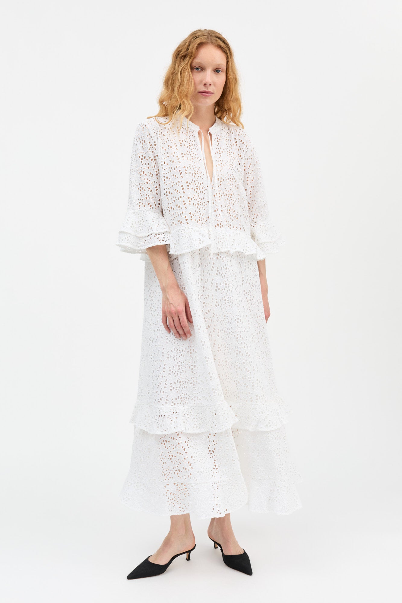 Skall Studio Frigga dress Dress Optic white