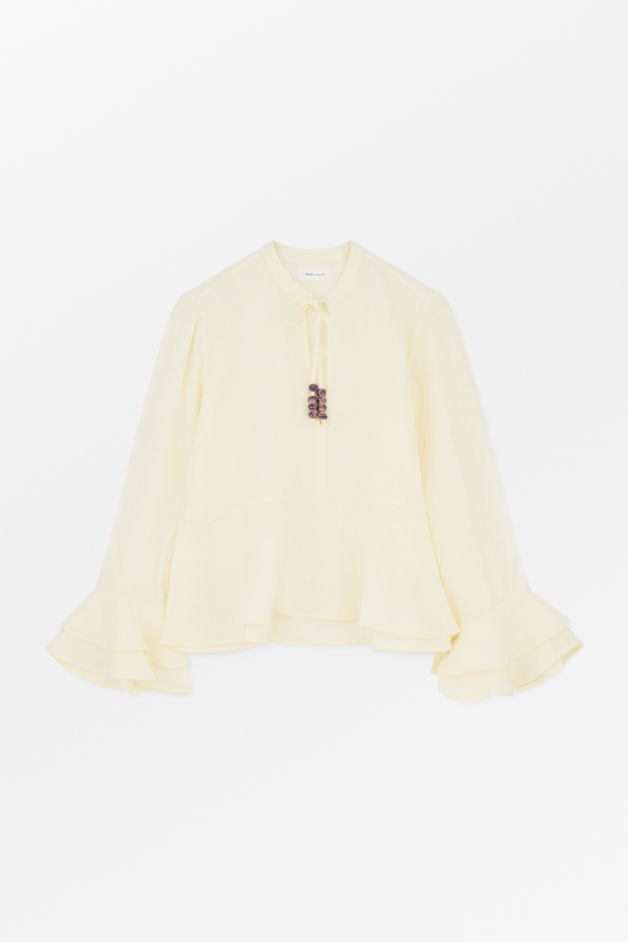 Skall Studio Frigga flounce shirt Shirt Buttermilk