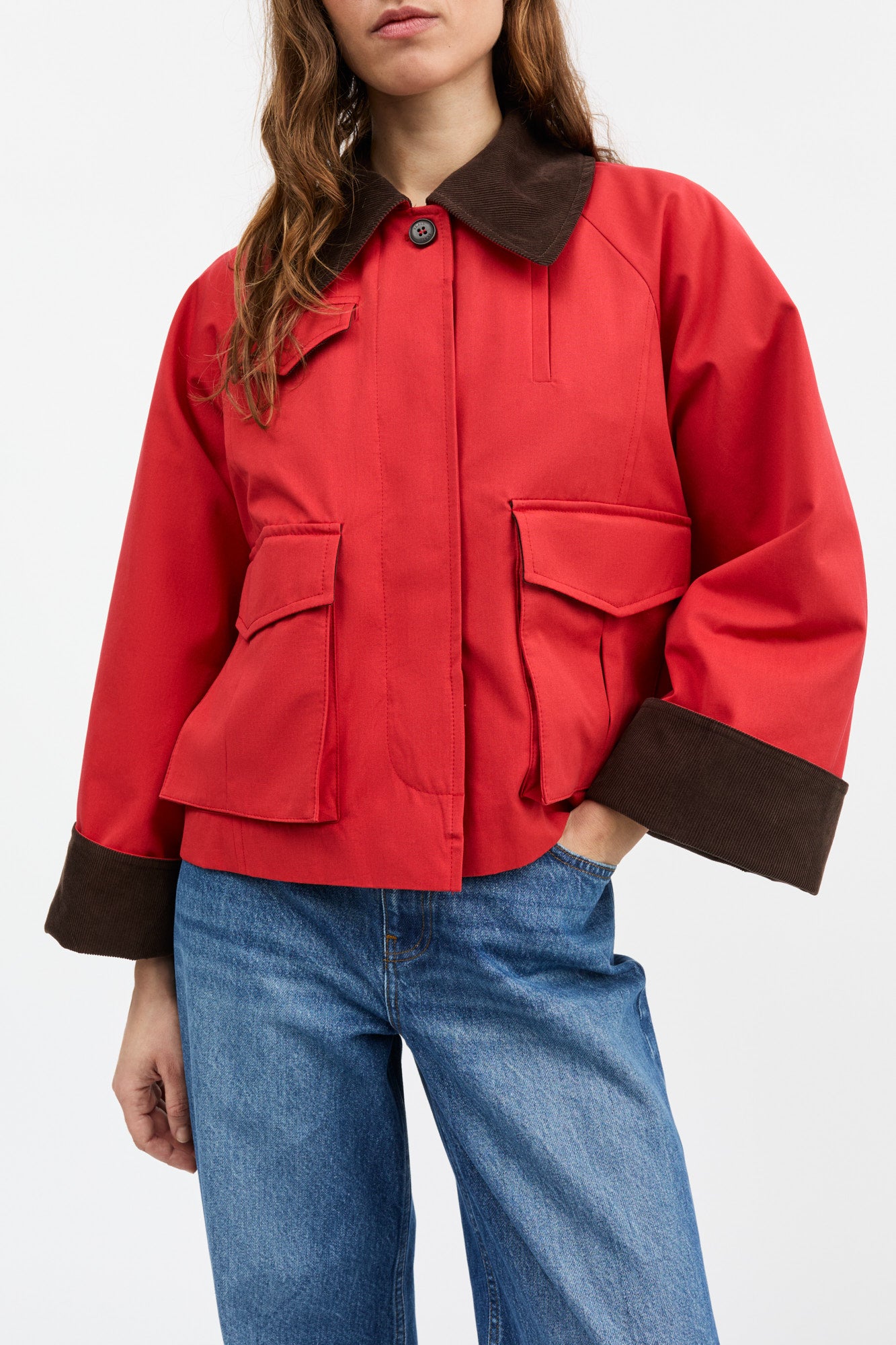 Skall Studio Gaby city jacket Jacket Aurora red