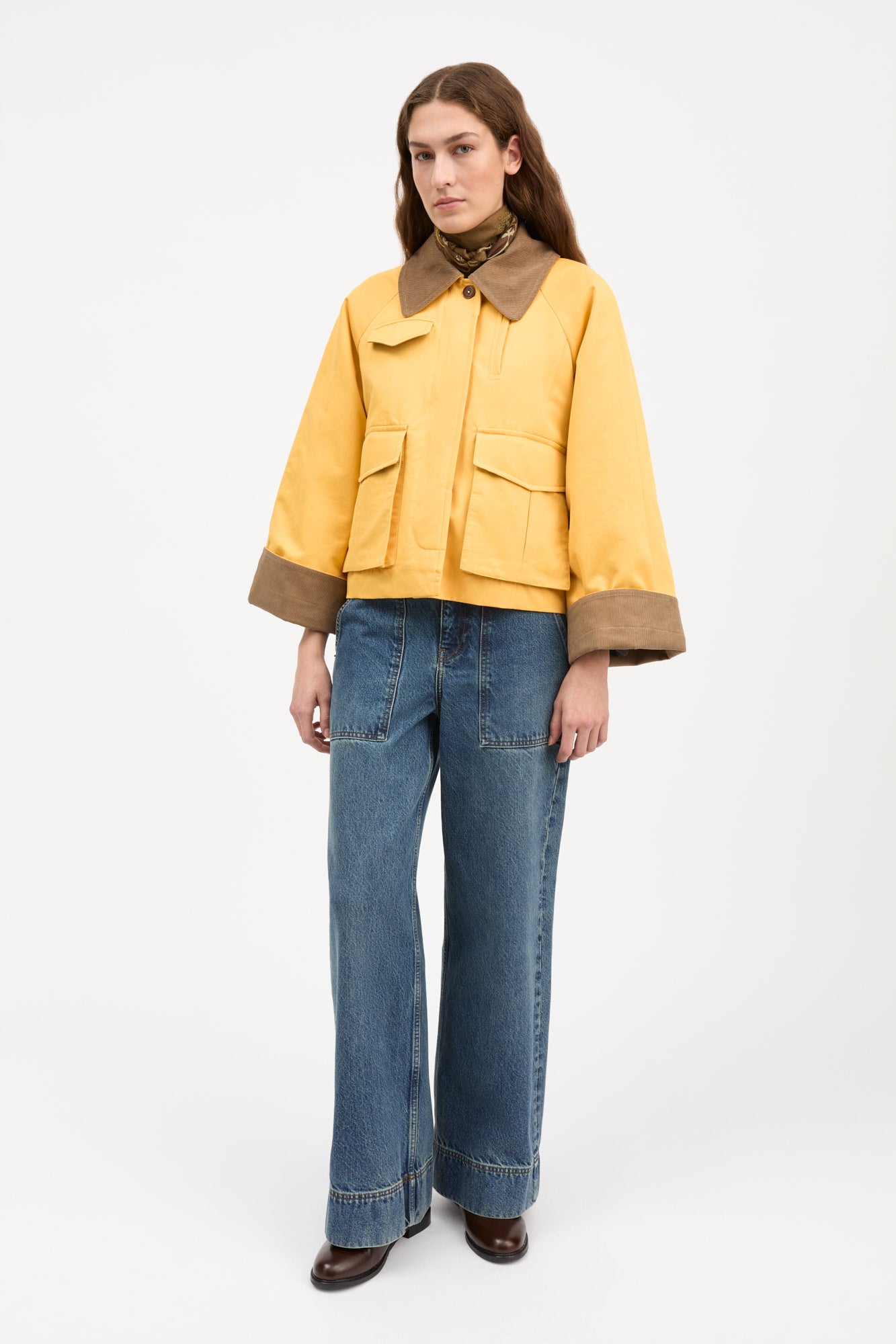 Skall Studio Gaby city jacket Jacket Marigold yellow