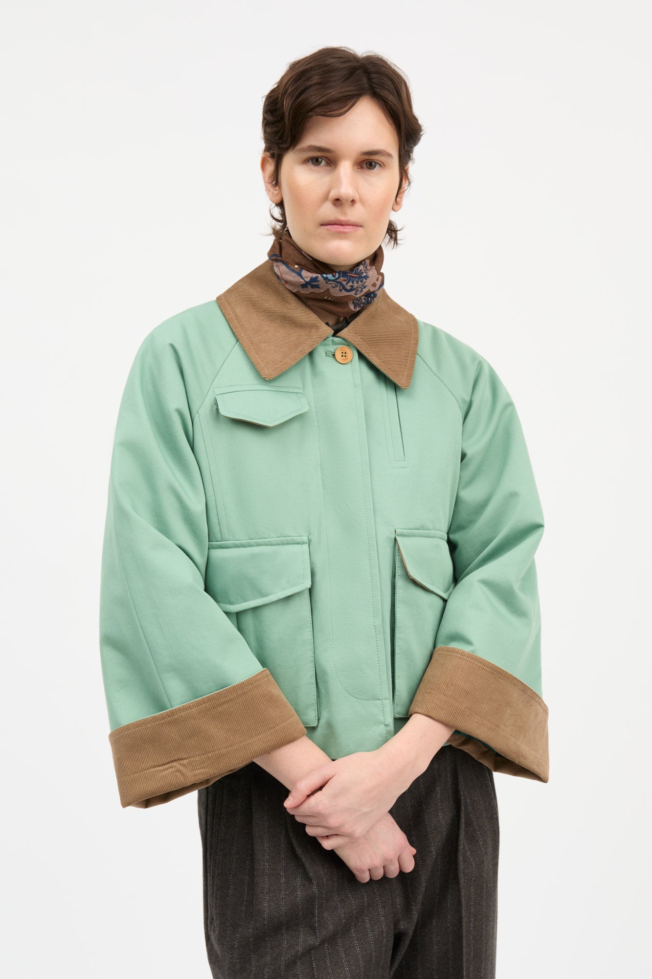 Skall Studio Gaby city jacket Jacket Sage green
