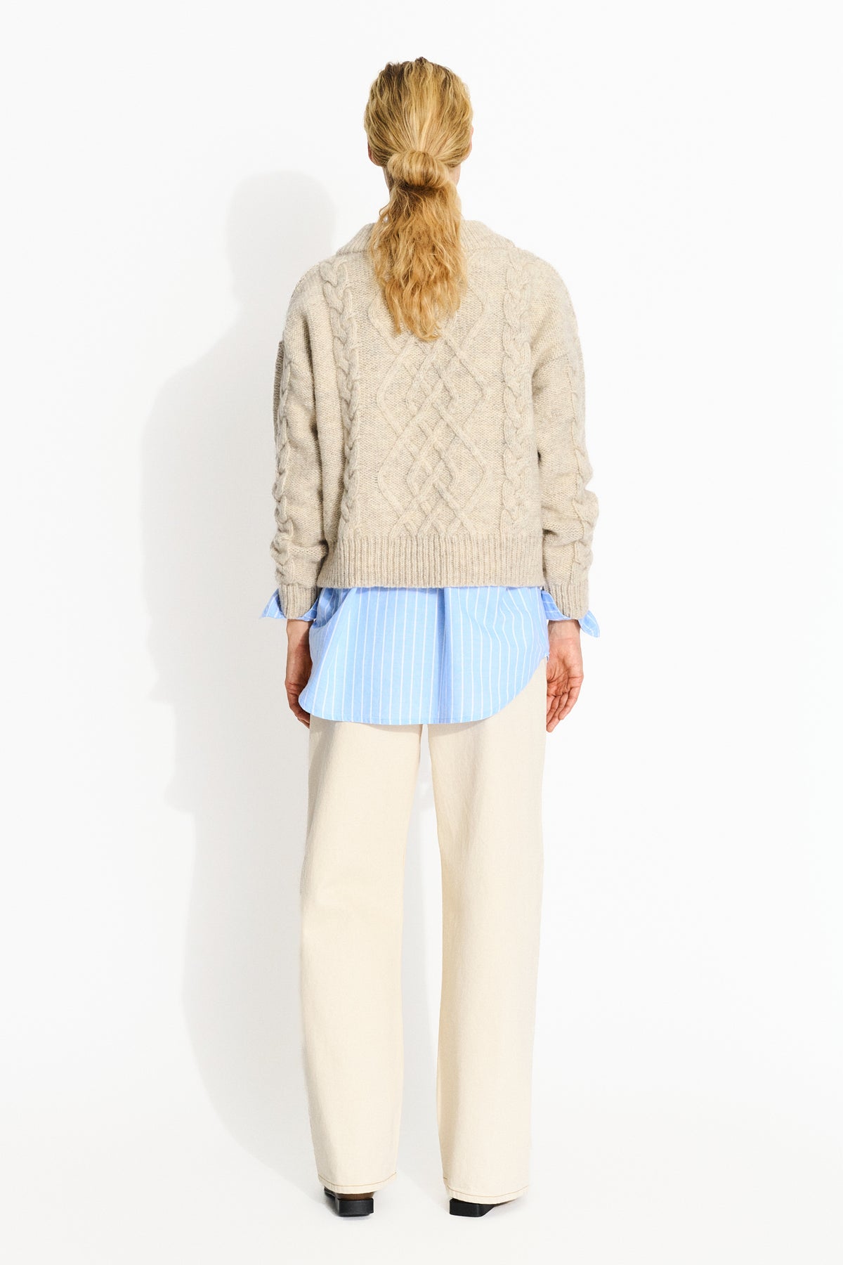Skall Studio Helga jumper Jumper Cream