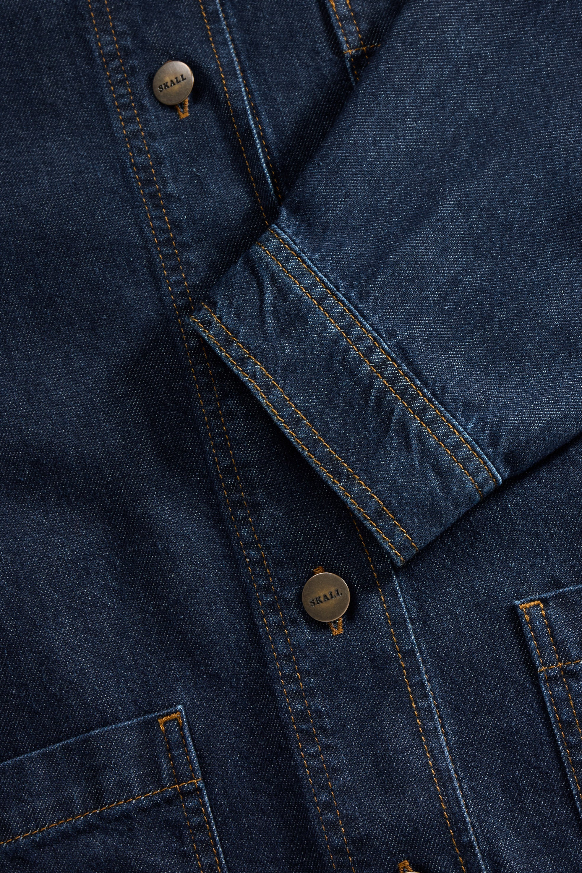 Skall Studio Henny overshirt Shirt Indigo blue