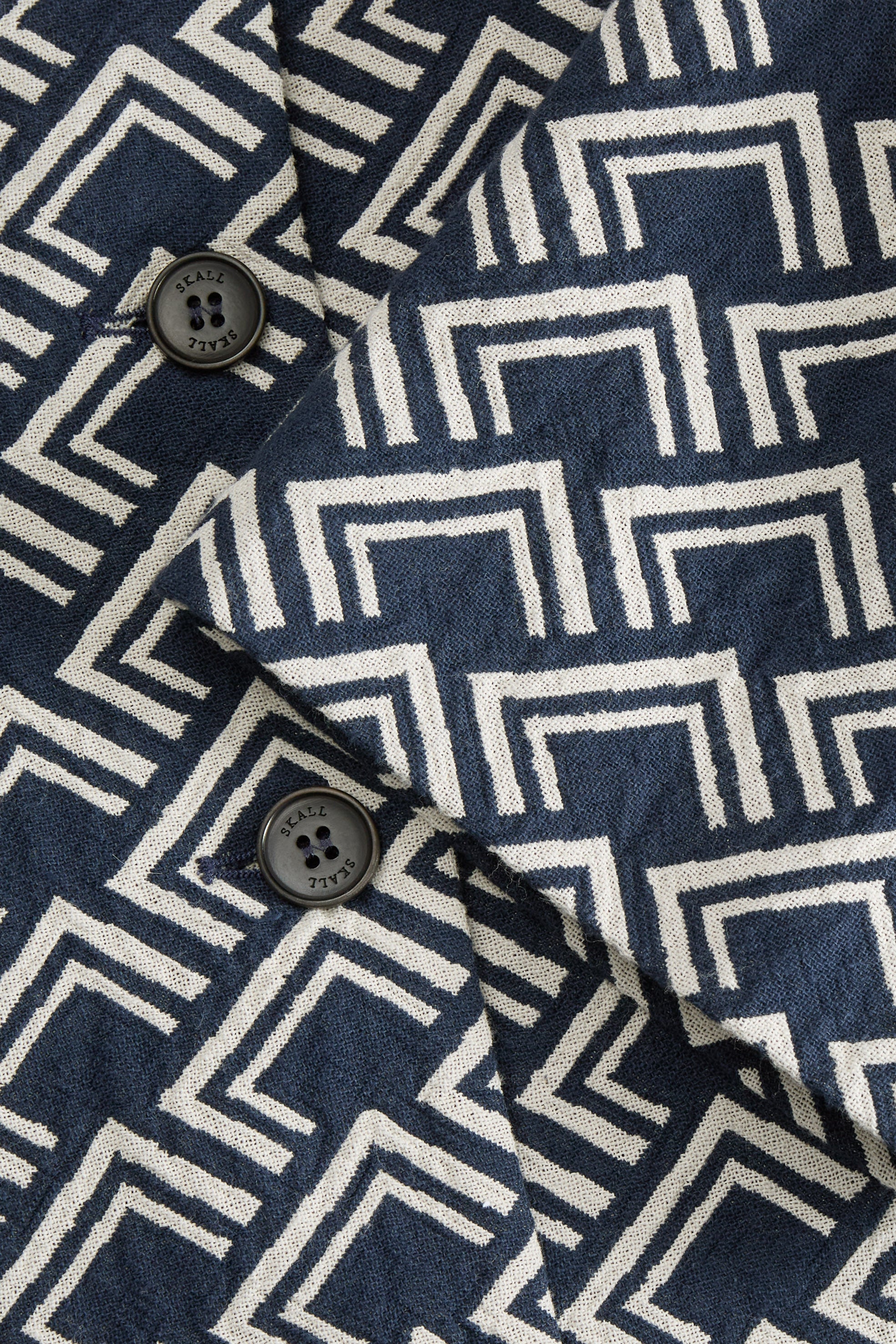 Skall Studio Hill blouse Blouse Navy/Beige