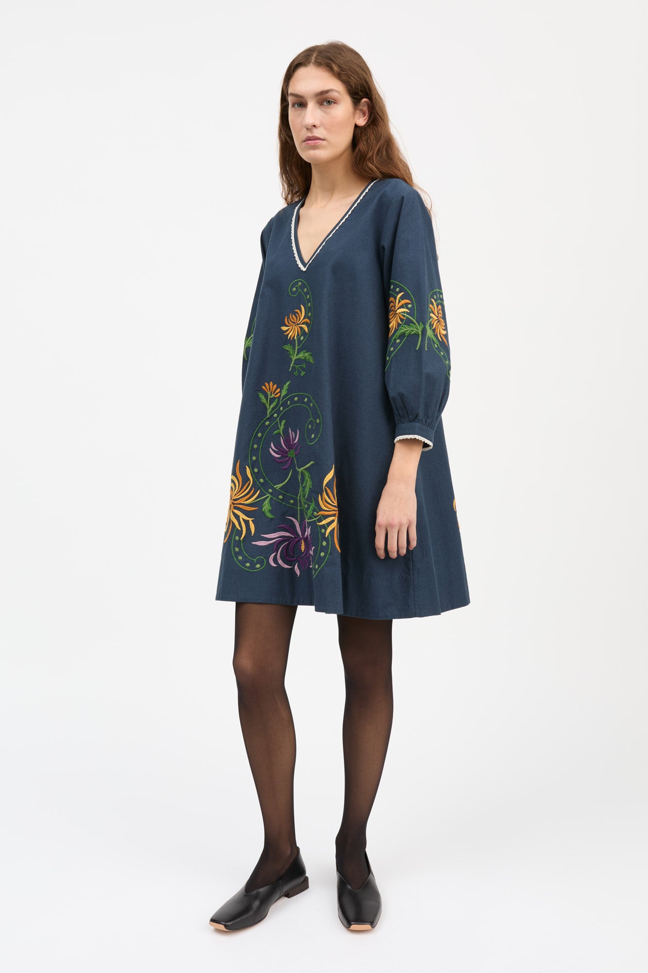 Skall Studio Indira dress Dress Night sky