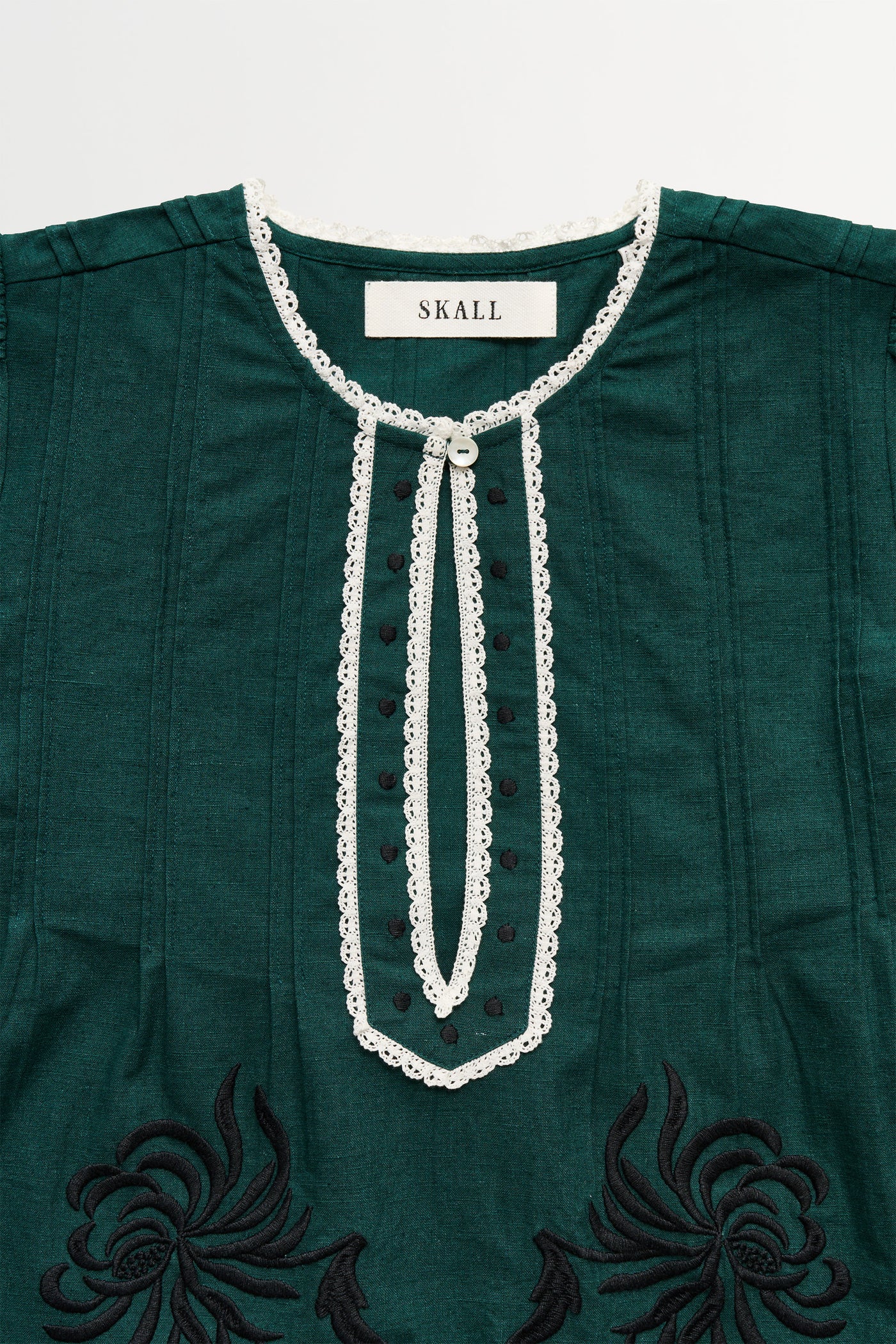 Skall Studio Irma blouse Blouse Deep green