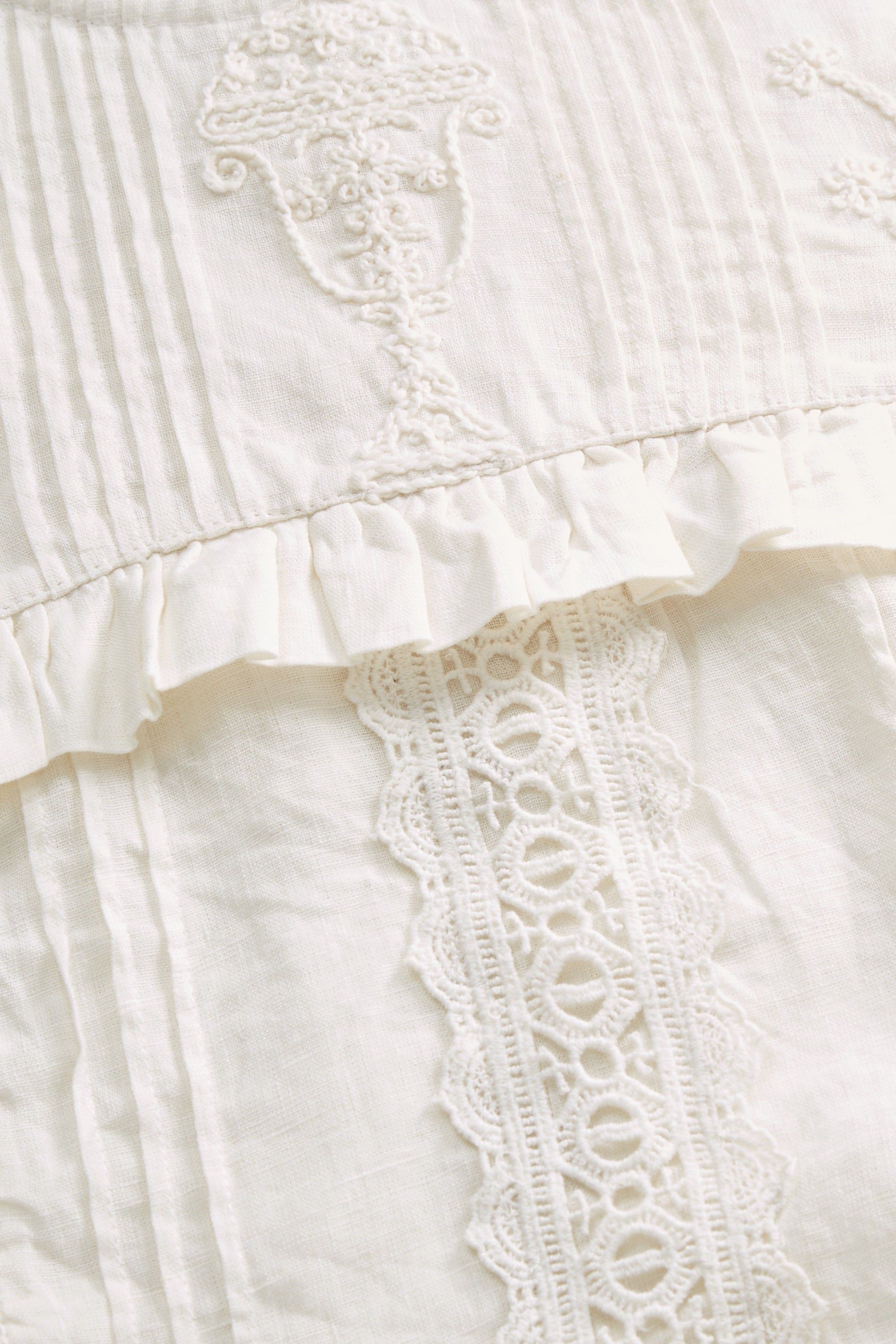 Skall Studio Jardin blouse Blouse Ecru