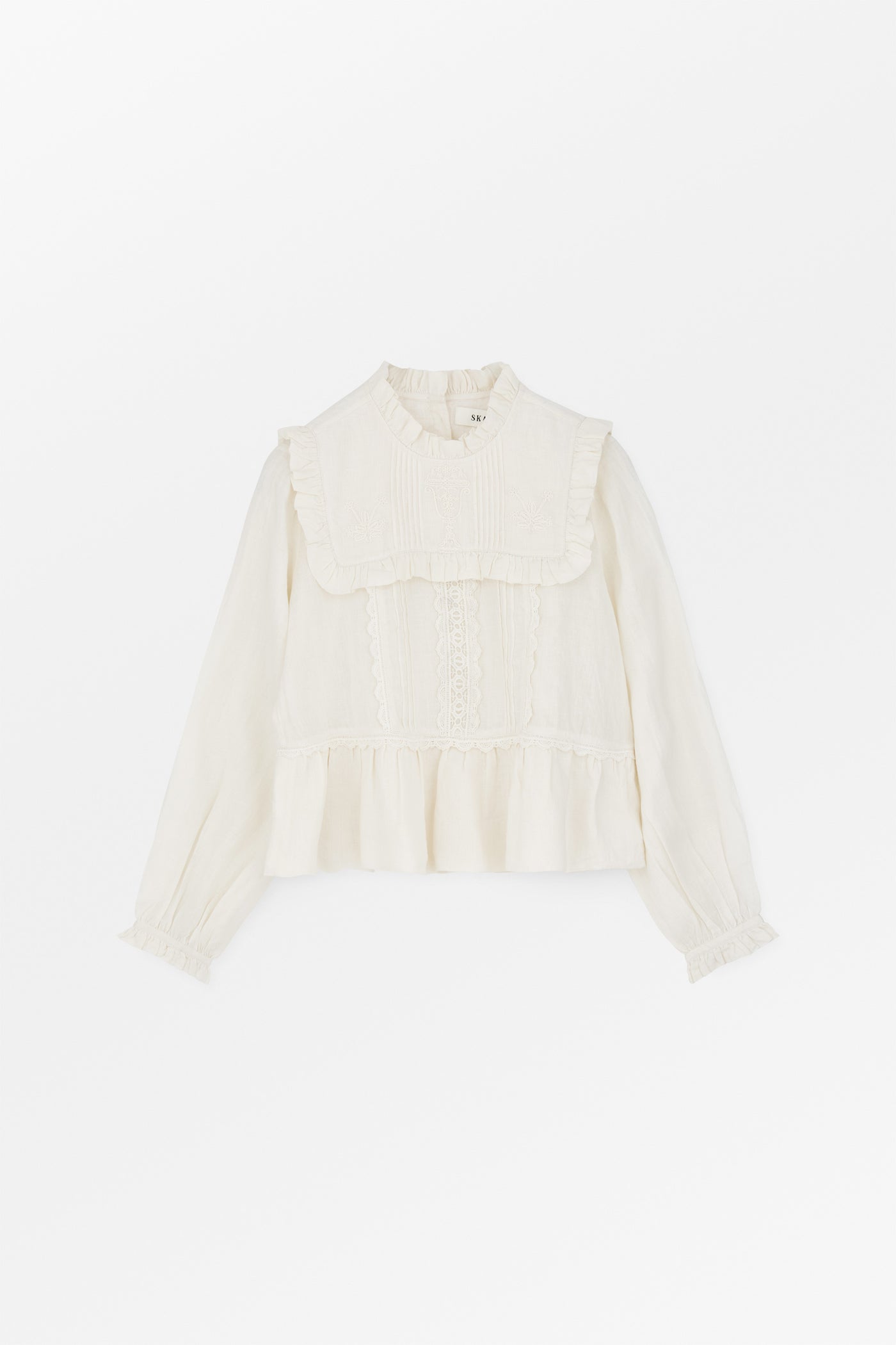 Skall Studio Jardin blouse Blouse Ecru