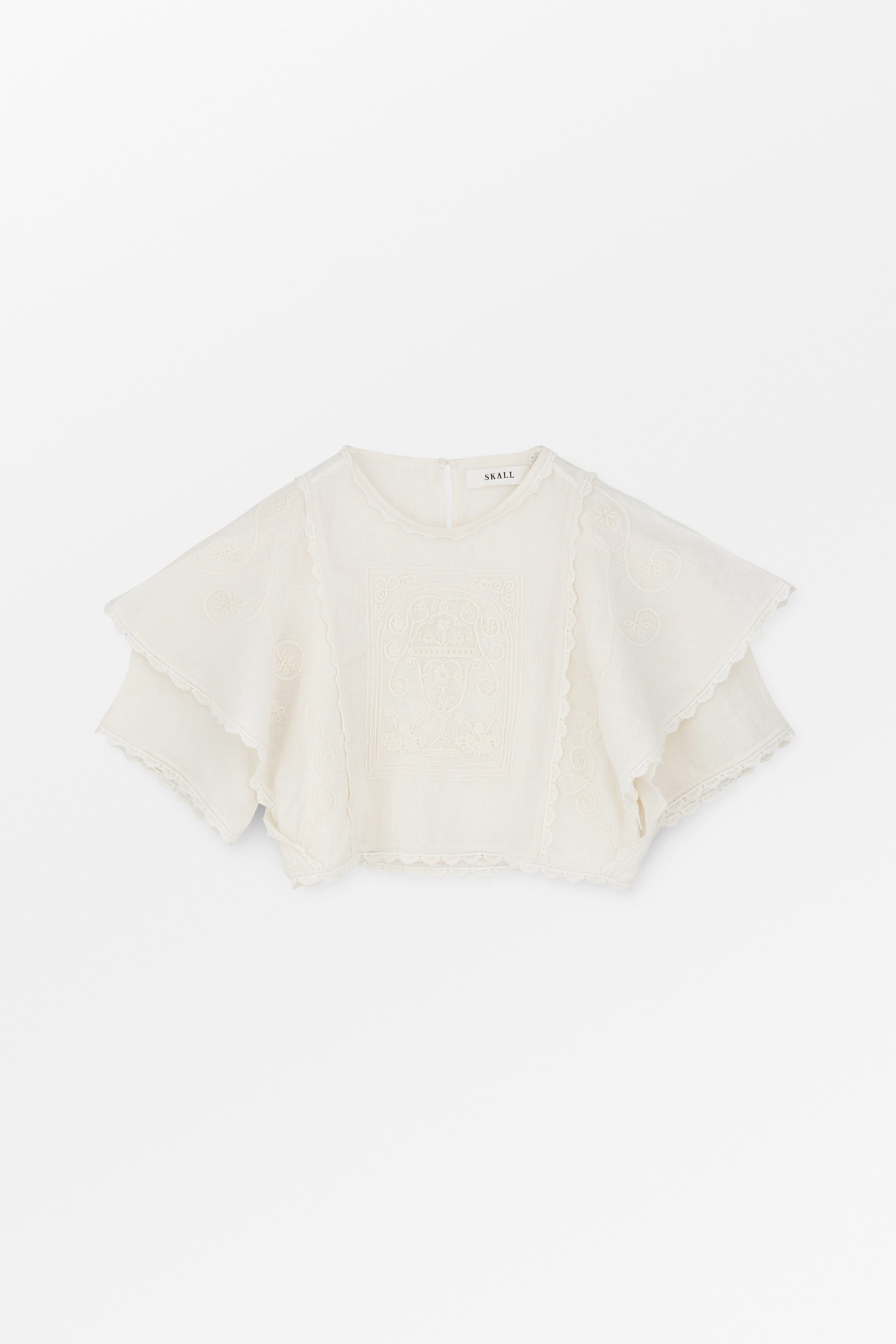 Skall Studio Jardin top Top Ecru