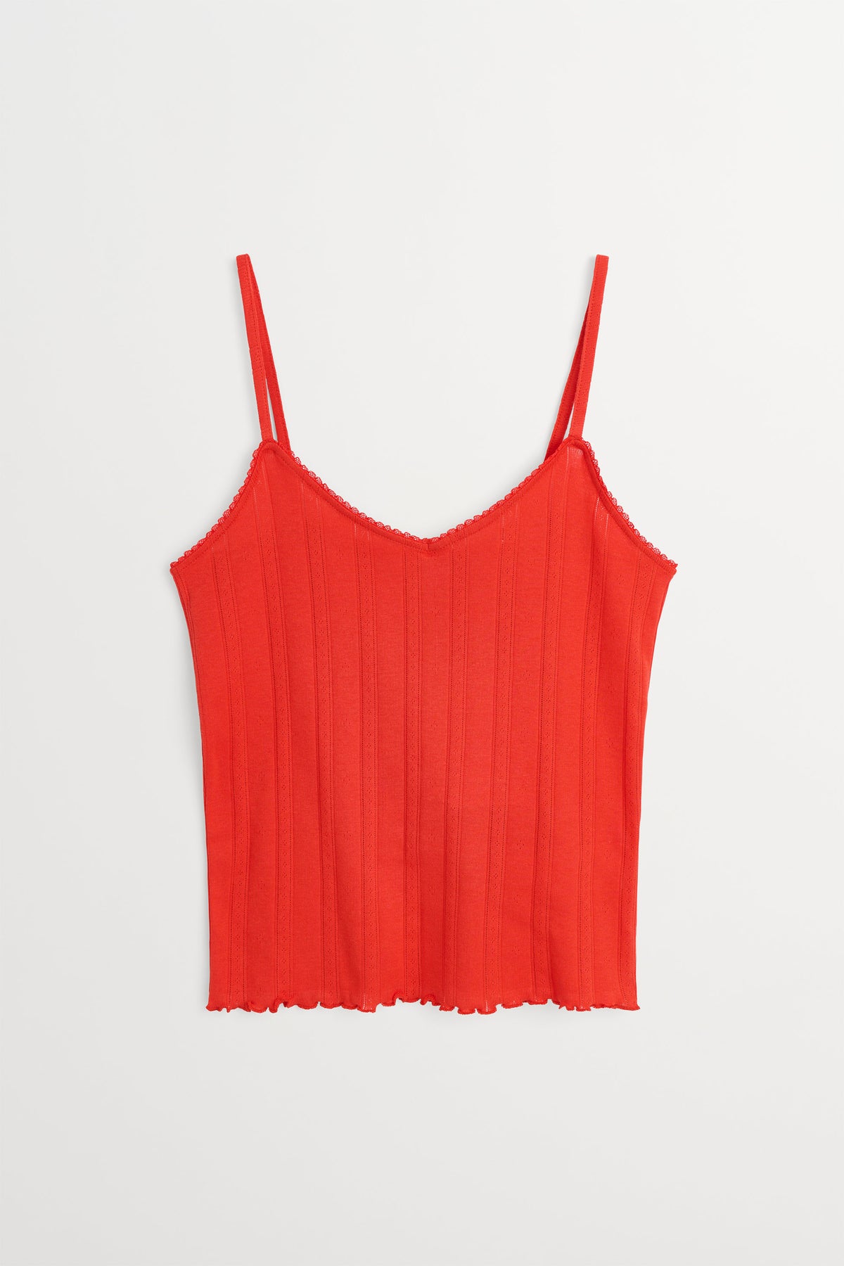 Skall Studio June singlet Top Bright red