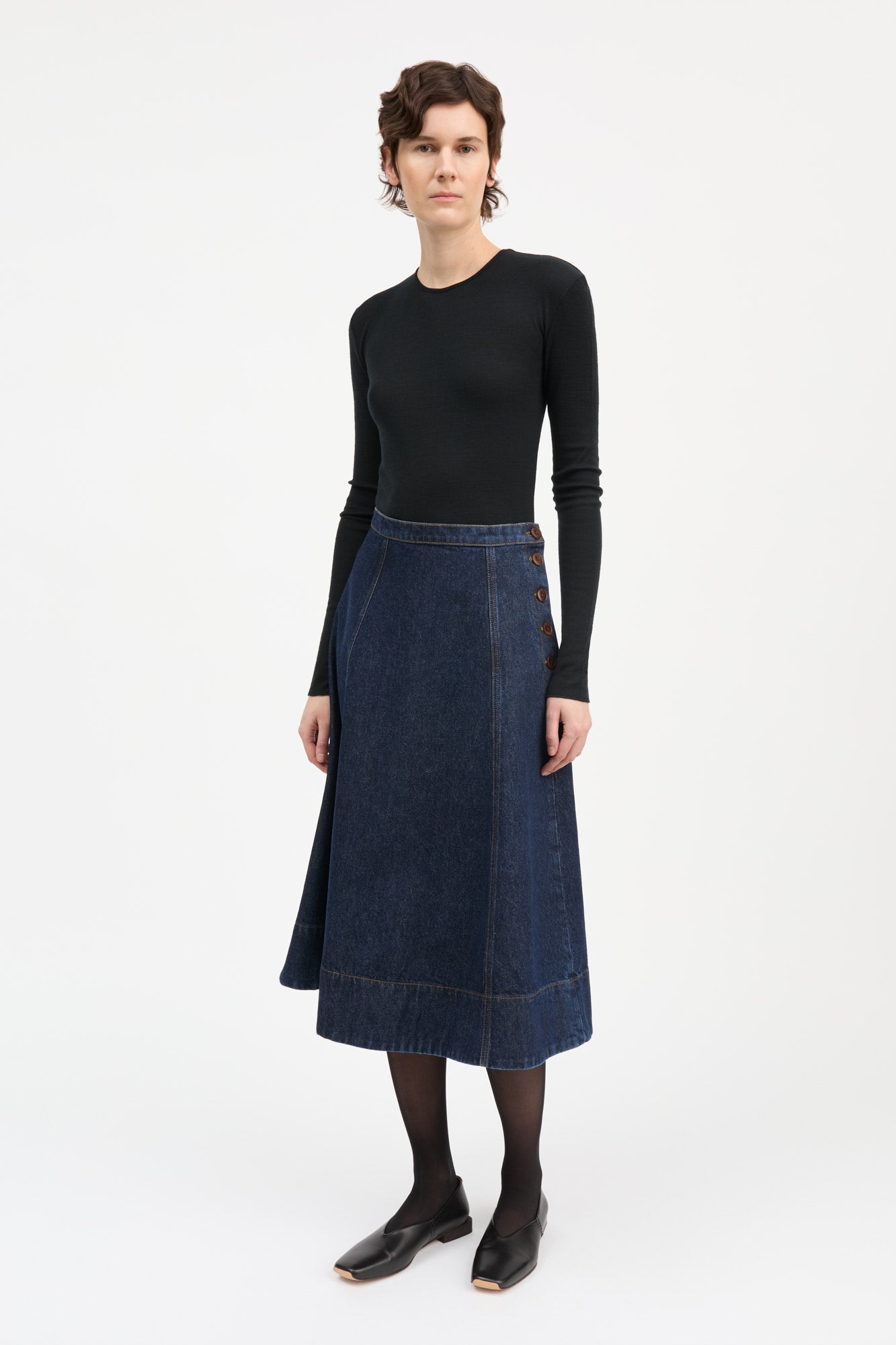 Skall Studio Katinka skirt Skirt Indigo blue