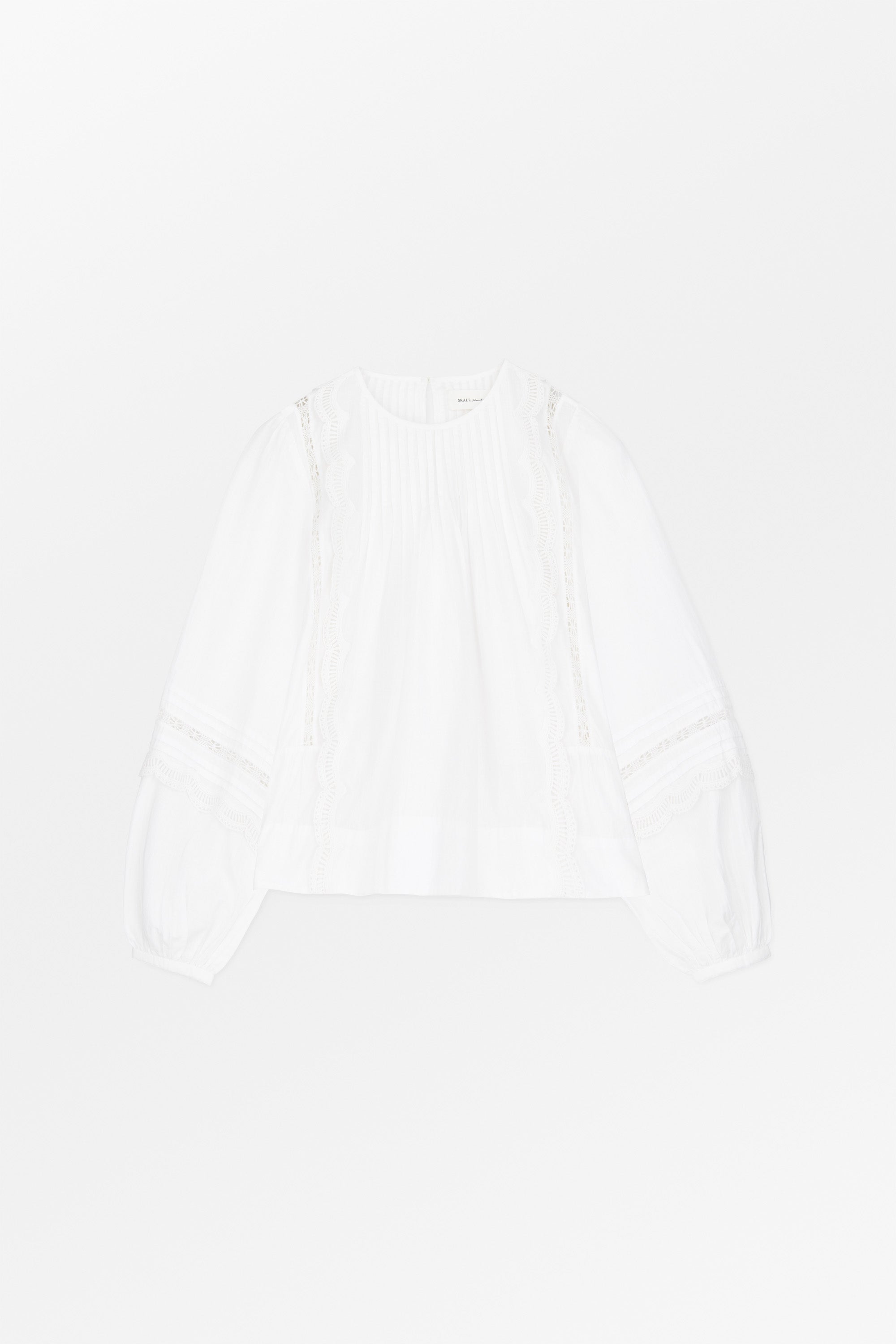 Skall Studio Leaf blouse Blouse Optic white