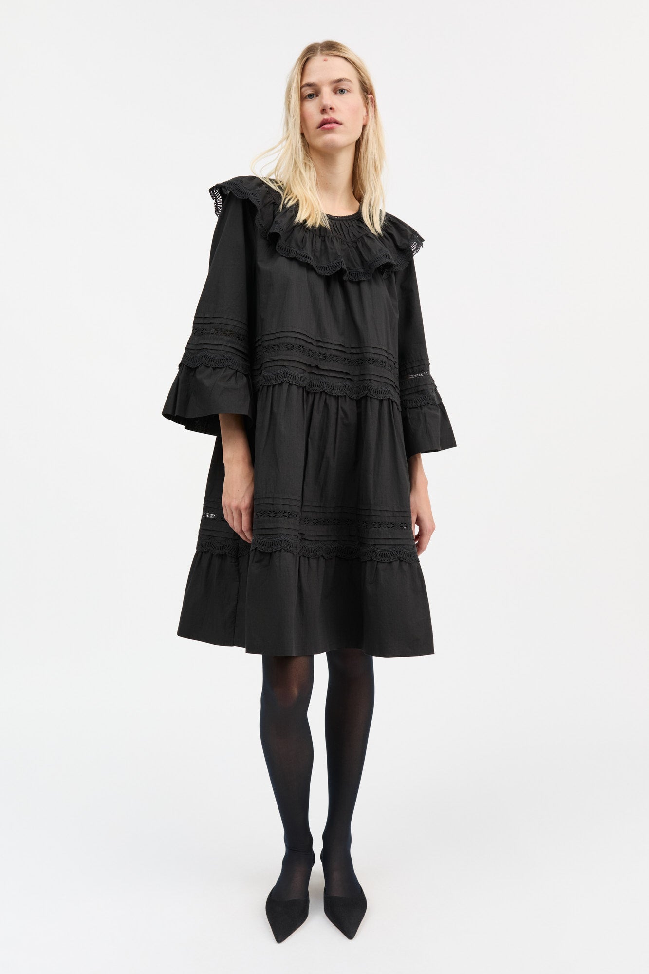 Skall Studio Leaf dress Dress Black