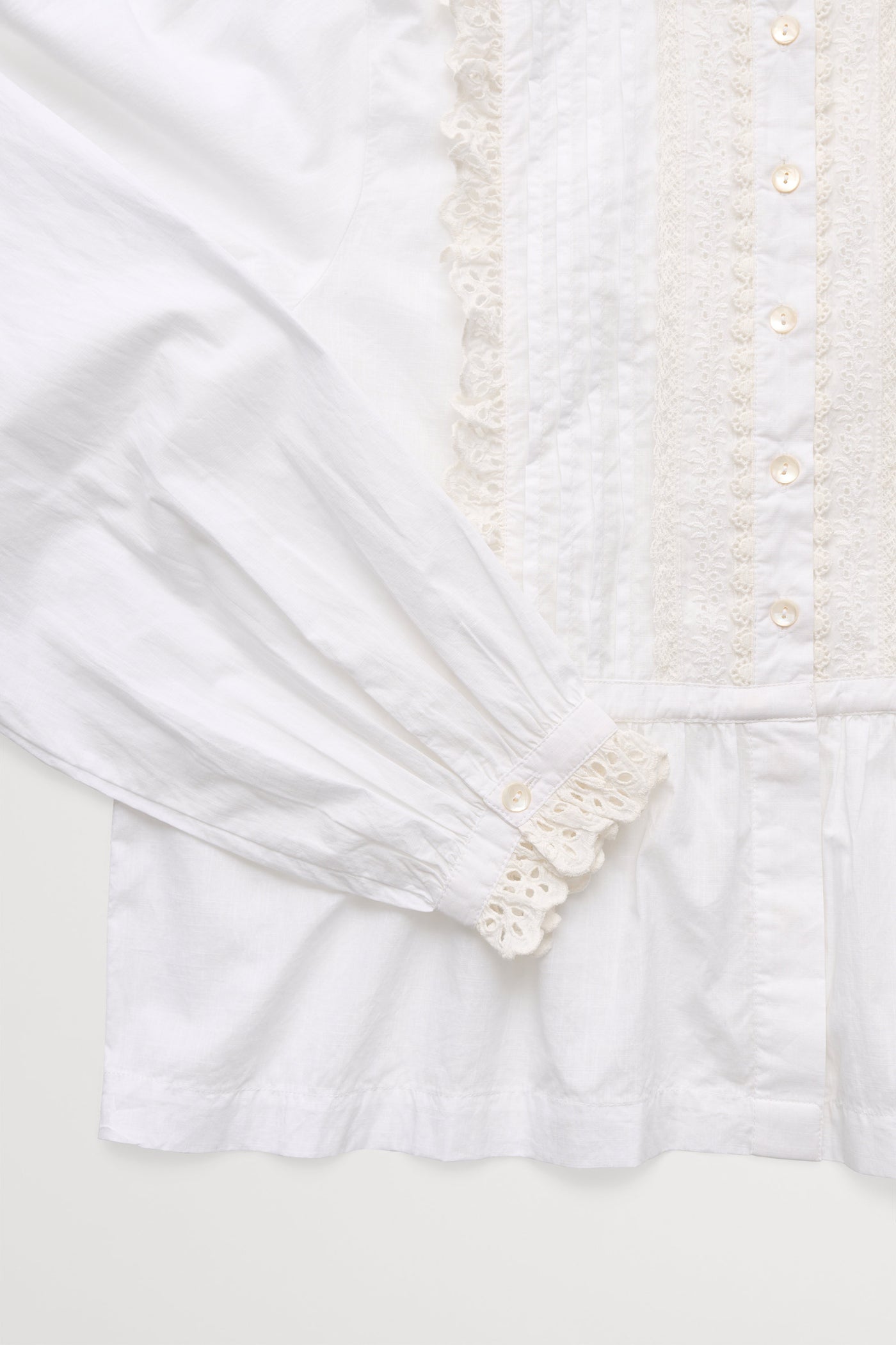 Skall Studio Lesley shirt Shirt Optic white