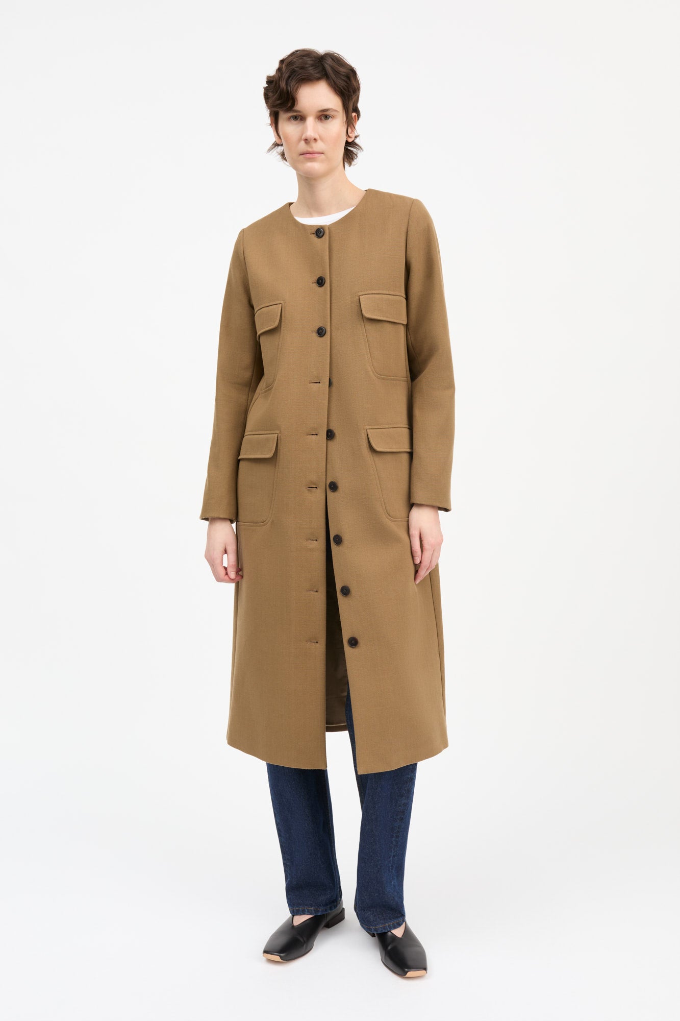 Skall Studio Lola long blazer Blazer Canyon brown