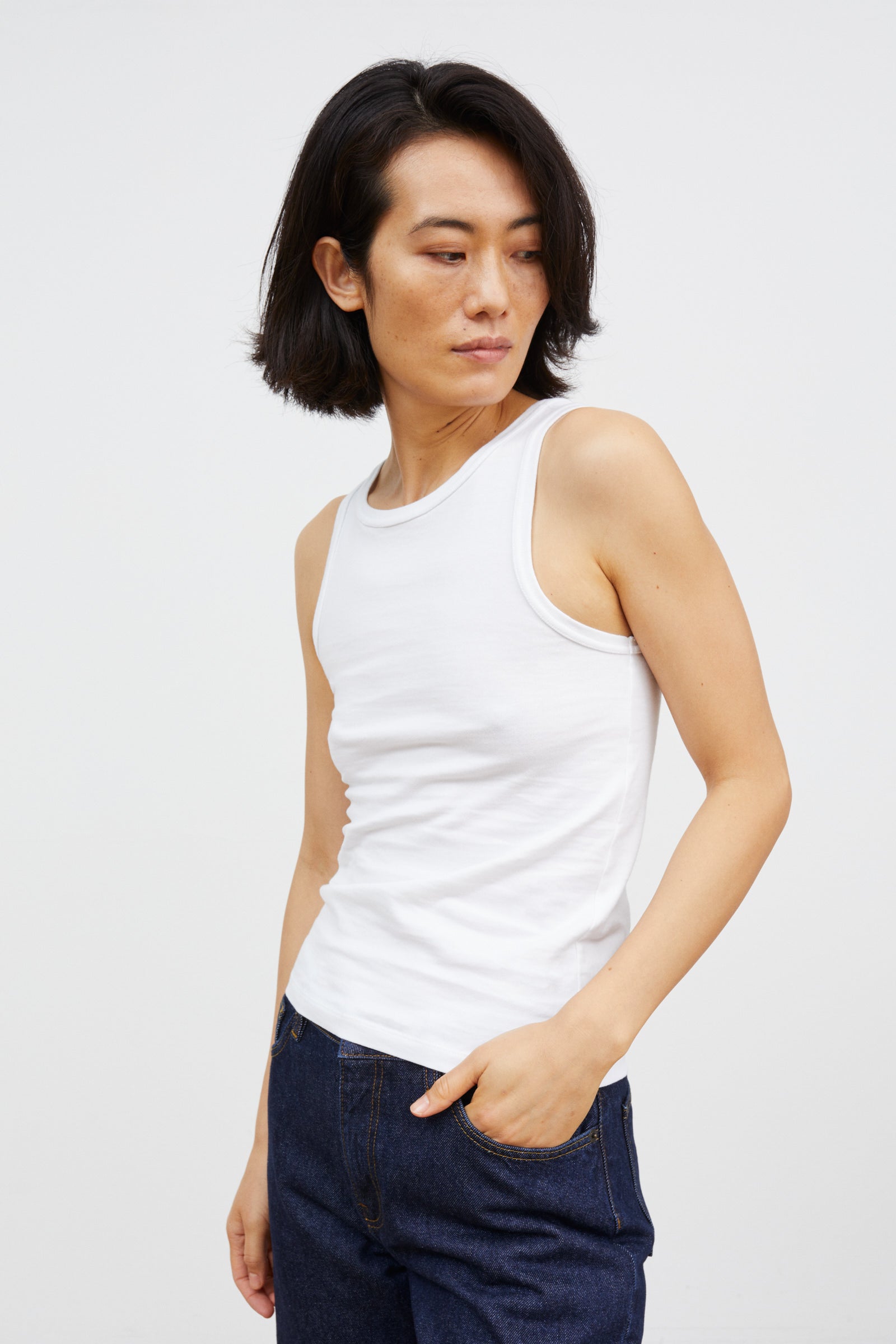 Skall Studio Loui tank top Tank top Optic white