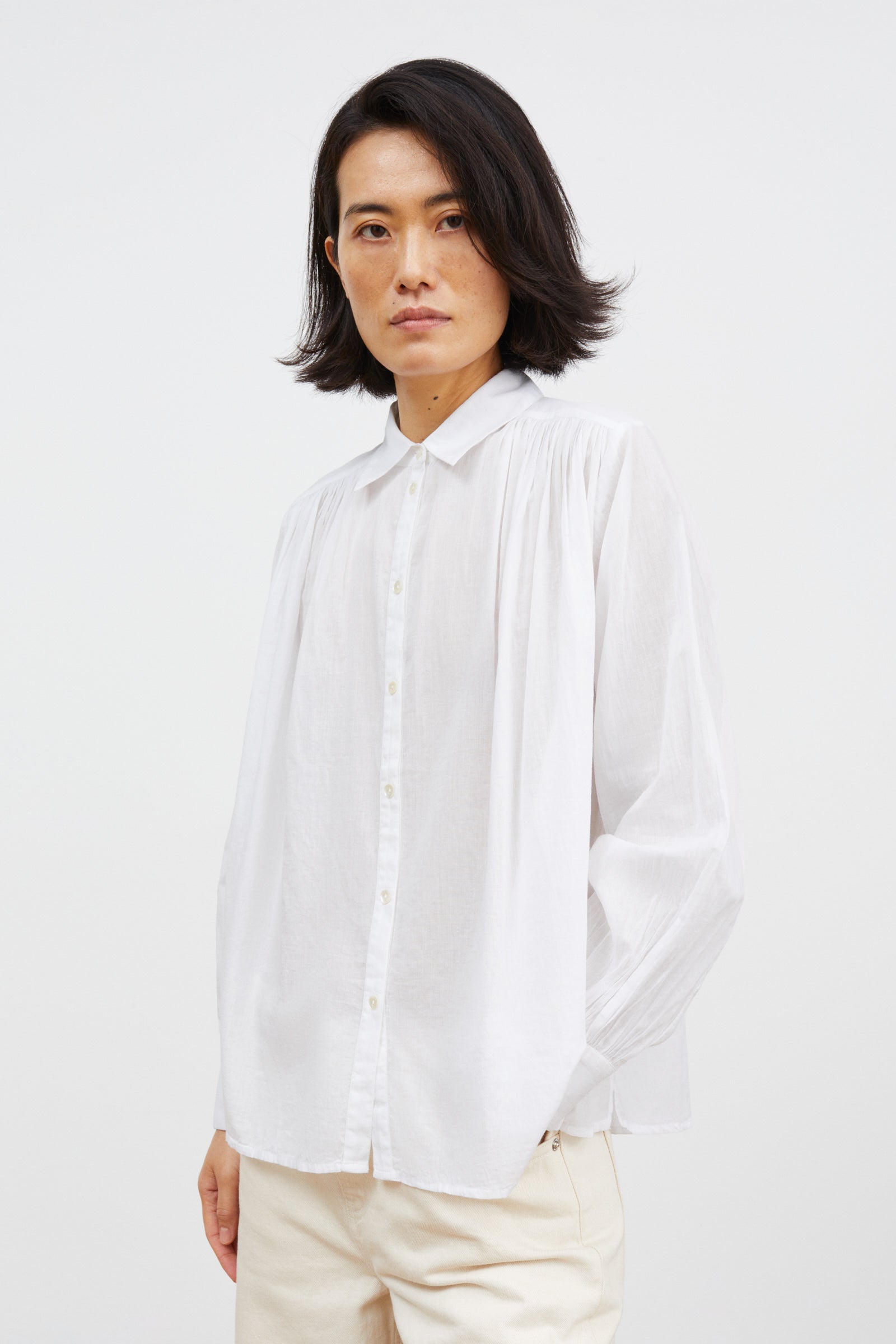 Skall Studio Louise shirt Shirt Optic white
