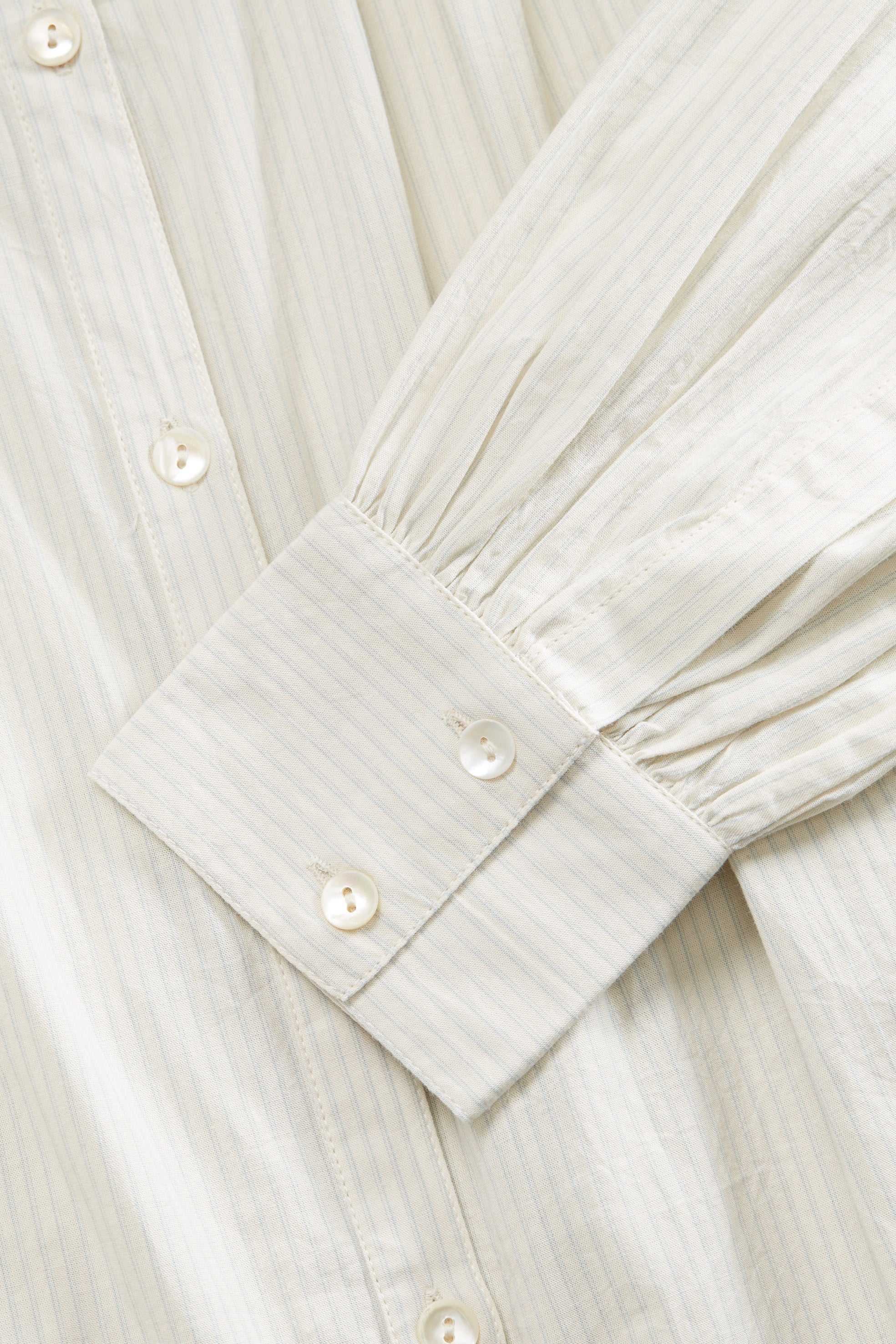 Skall Studio Louise shirt Shirt Light blue/White stripe