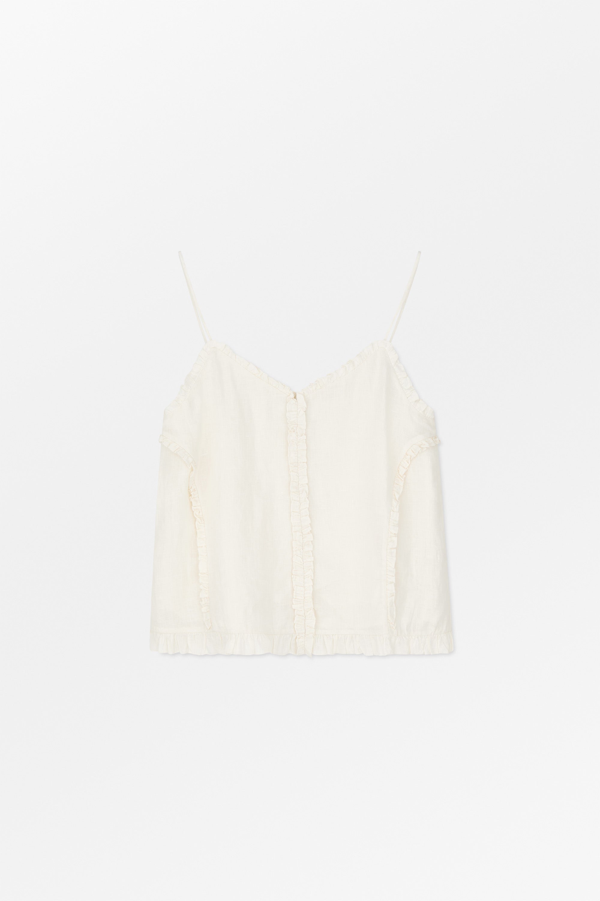 Skall Studio Madeleine cami top Top Ecru