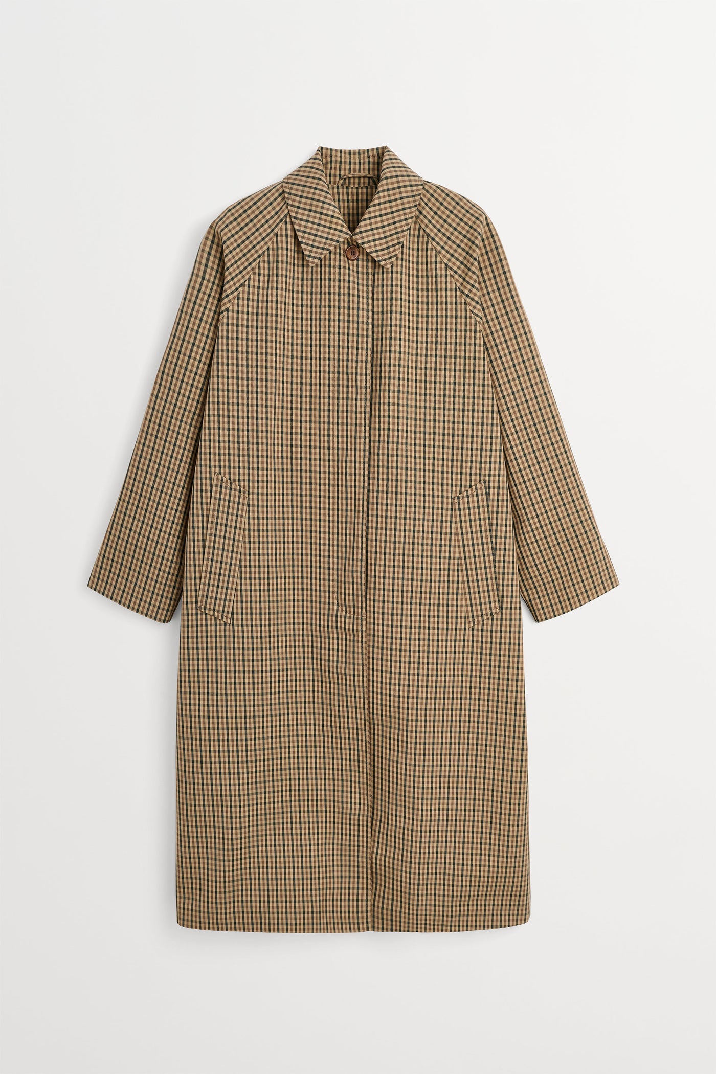 Skall Studio Maryanne coat check Coat Brown/beige check